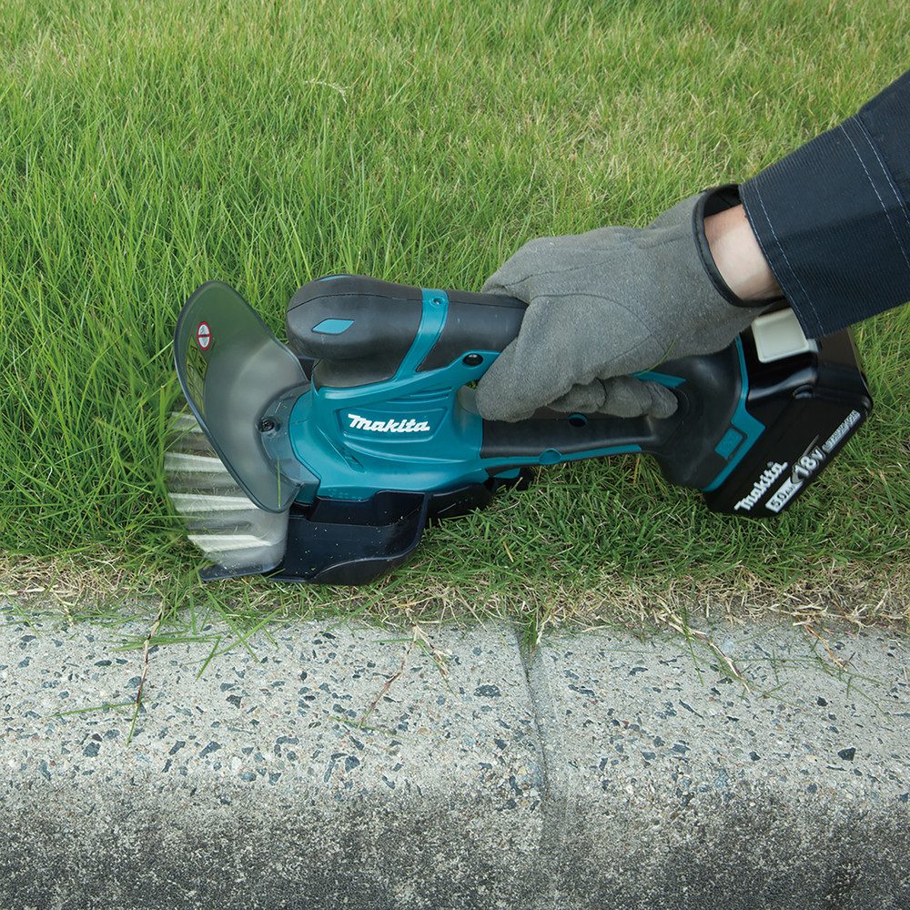 Makita Akku-Gras- und Strauchscherenset DUM604RFX, mit LXT Akku 18 Volt/3,0 Ah und Schnellladegerät