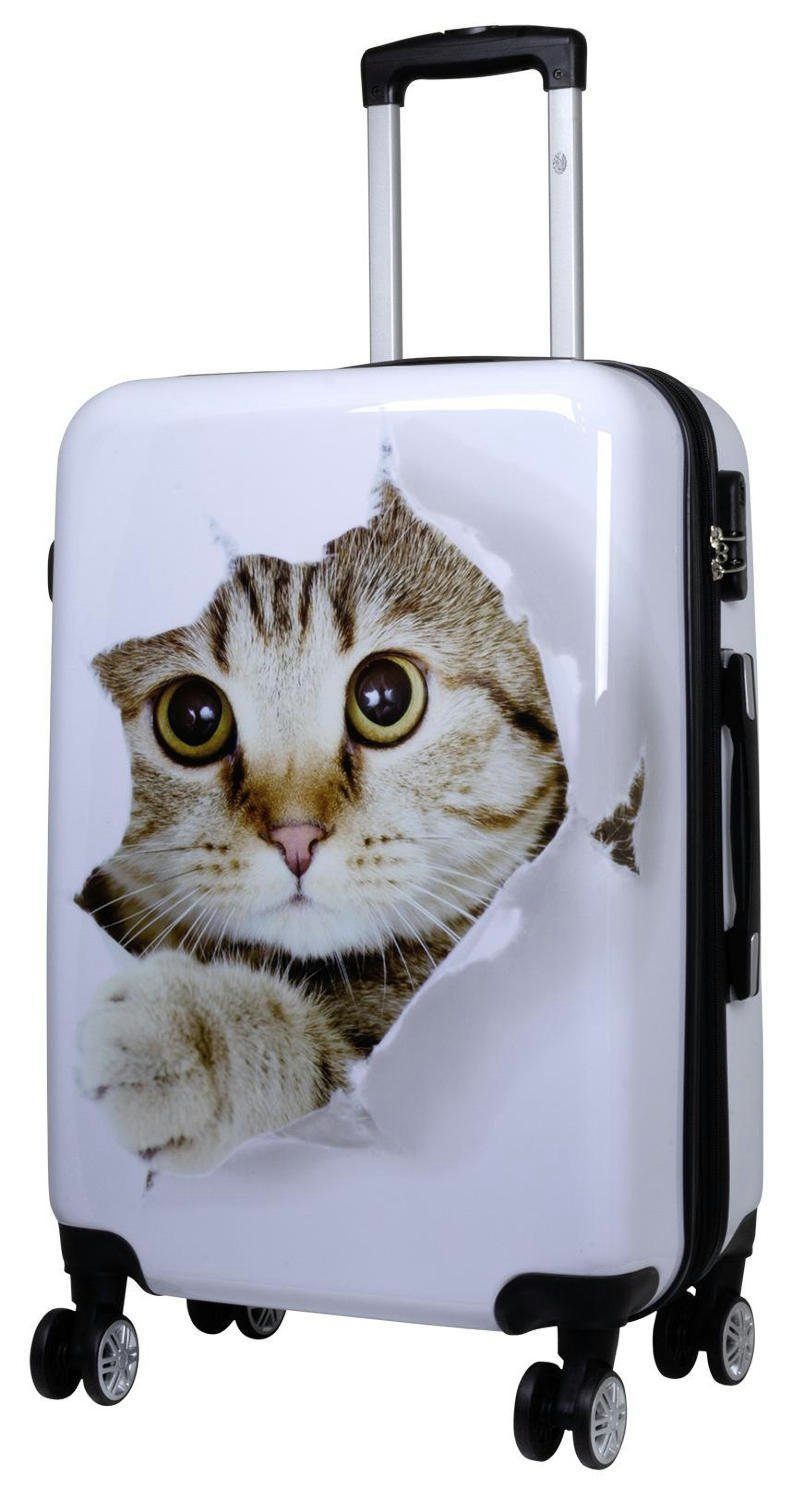 Hartschalen-Trolley Baby Katze