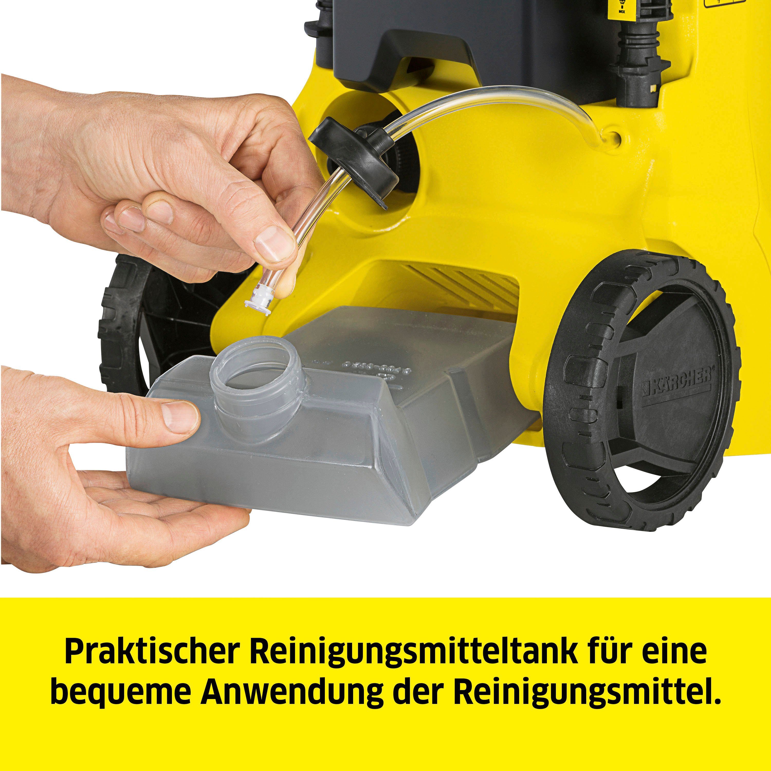 KÄRCHER Hochdruckreiniger K 3 Power Control Home T 5, Druck max: 120 bar, Fördermenge max: 380 l/h, Home & Garden App, Teleskopgriff – Bild 4 von 5