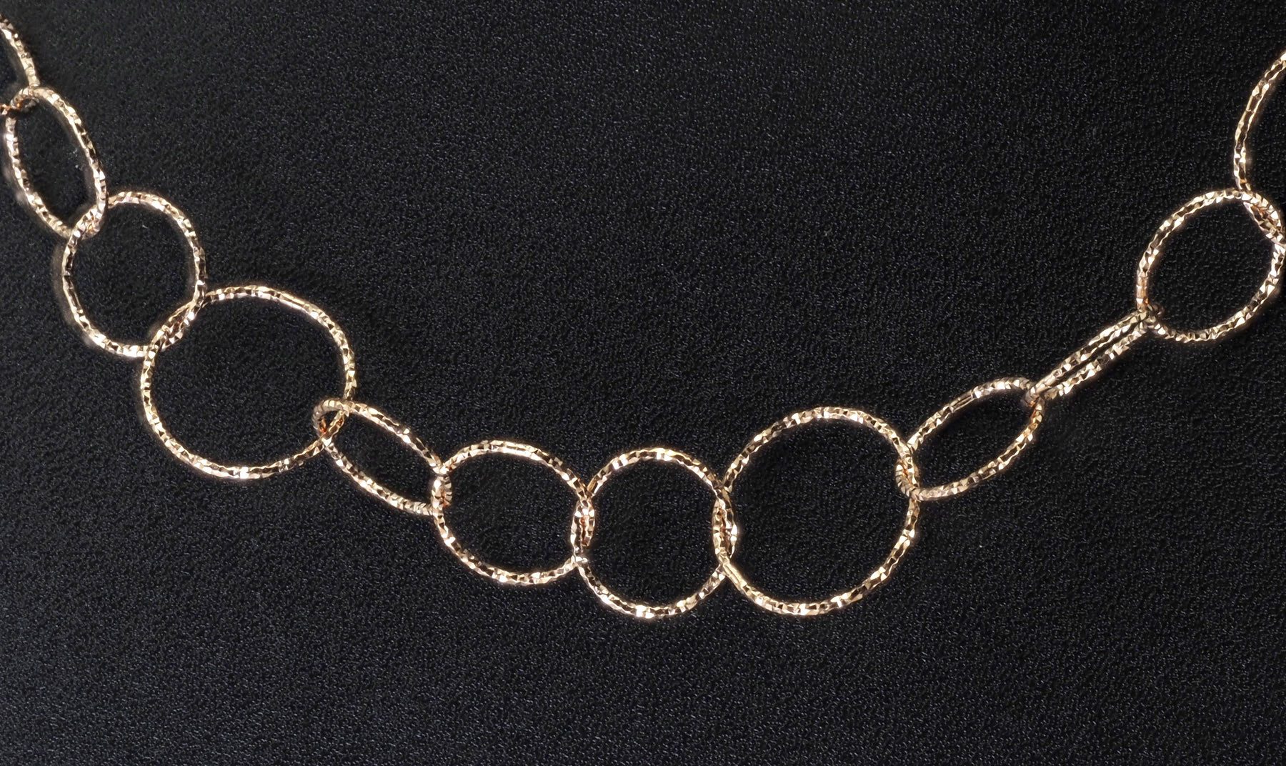 Der Kettenmacher Silberkette RK2-80R Fantasie, diamantiert