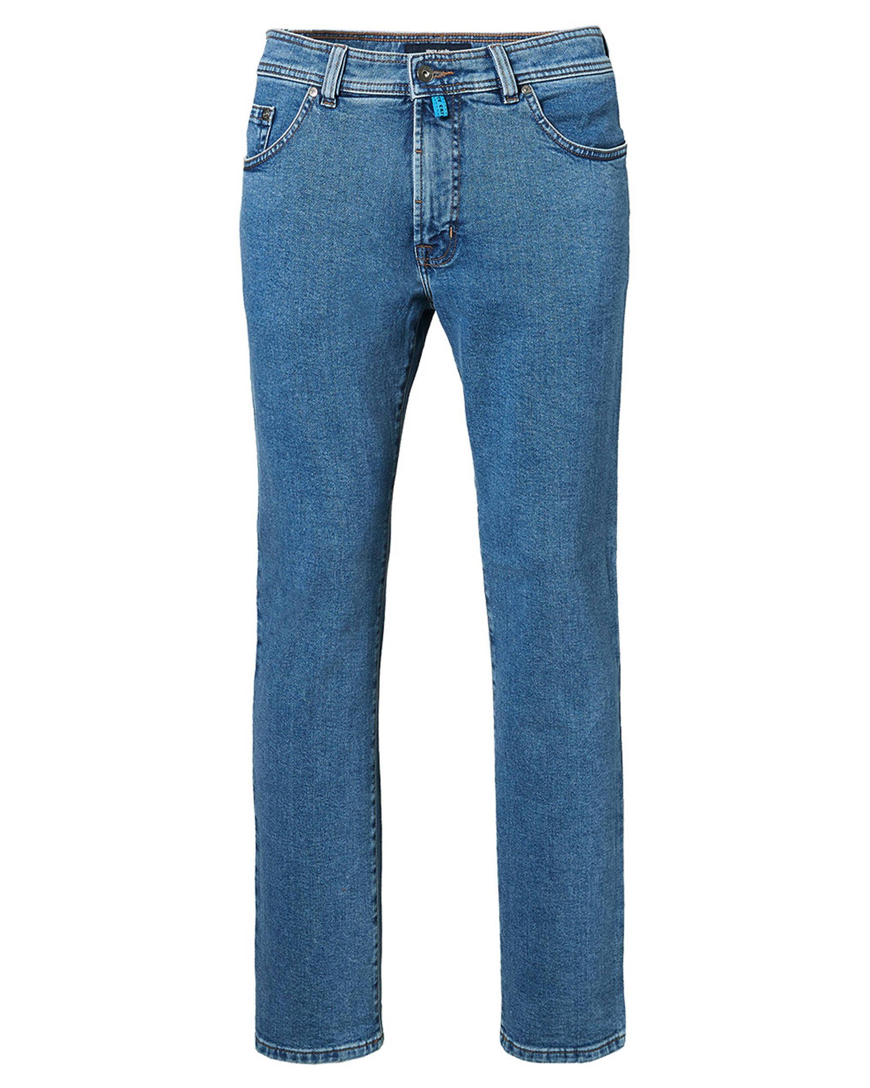 Pierre Cardin 5-Pocket-Jeans Herren Jeans DIJON Comfort Fit (1-tlg) Indigo Stonewash