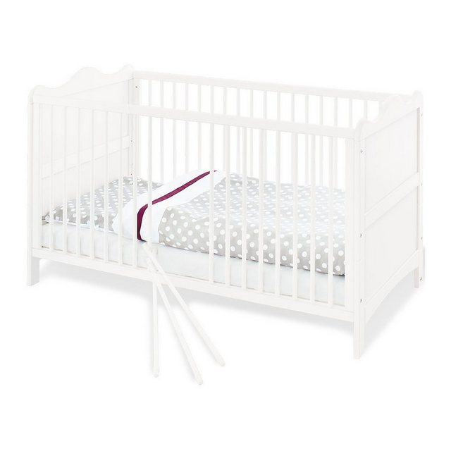 Pinolino® Babybett »Kinderbett FLORENTINA, 70 x 140 cm, weiß«  - Onlineshop Otto