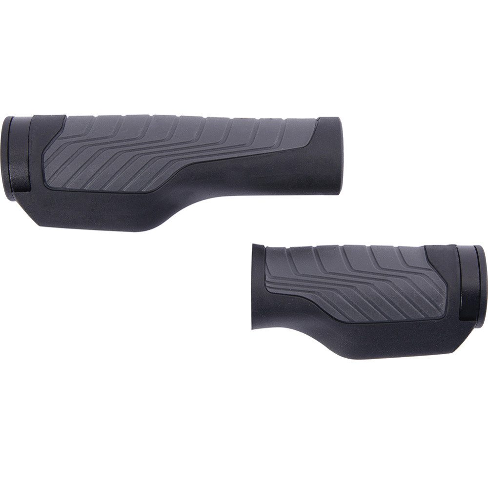 Fahrradlenkergriff Contec Griff Tour Wing + Endstopfen, 133/93mm schwarz