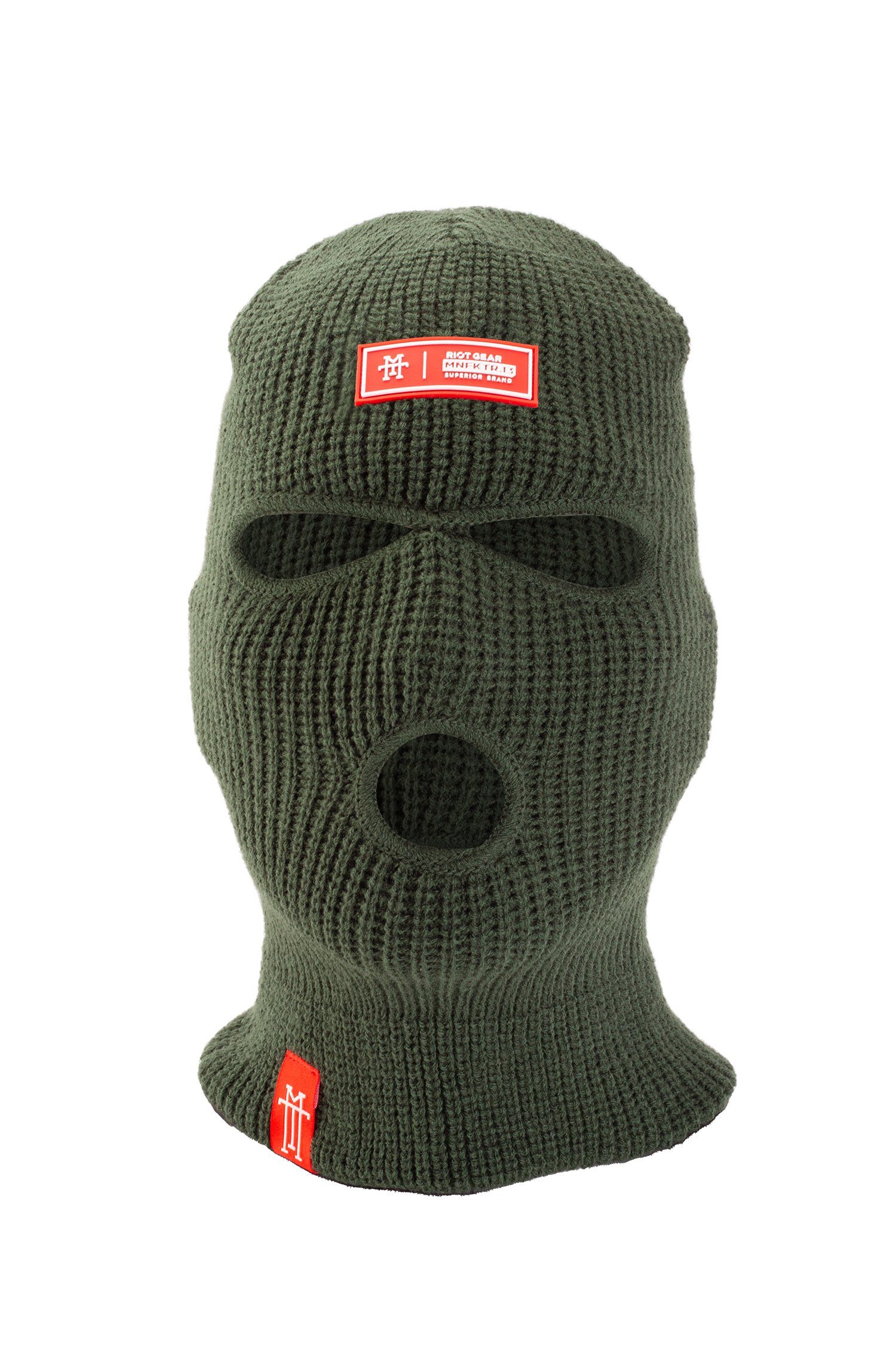 - Gear gestrickt Balaclava in versch. Manufaktur13 Sturmhaube 3-Loch Skimaske Farben Sturmhaube, Riot