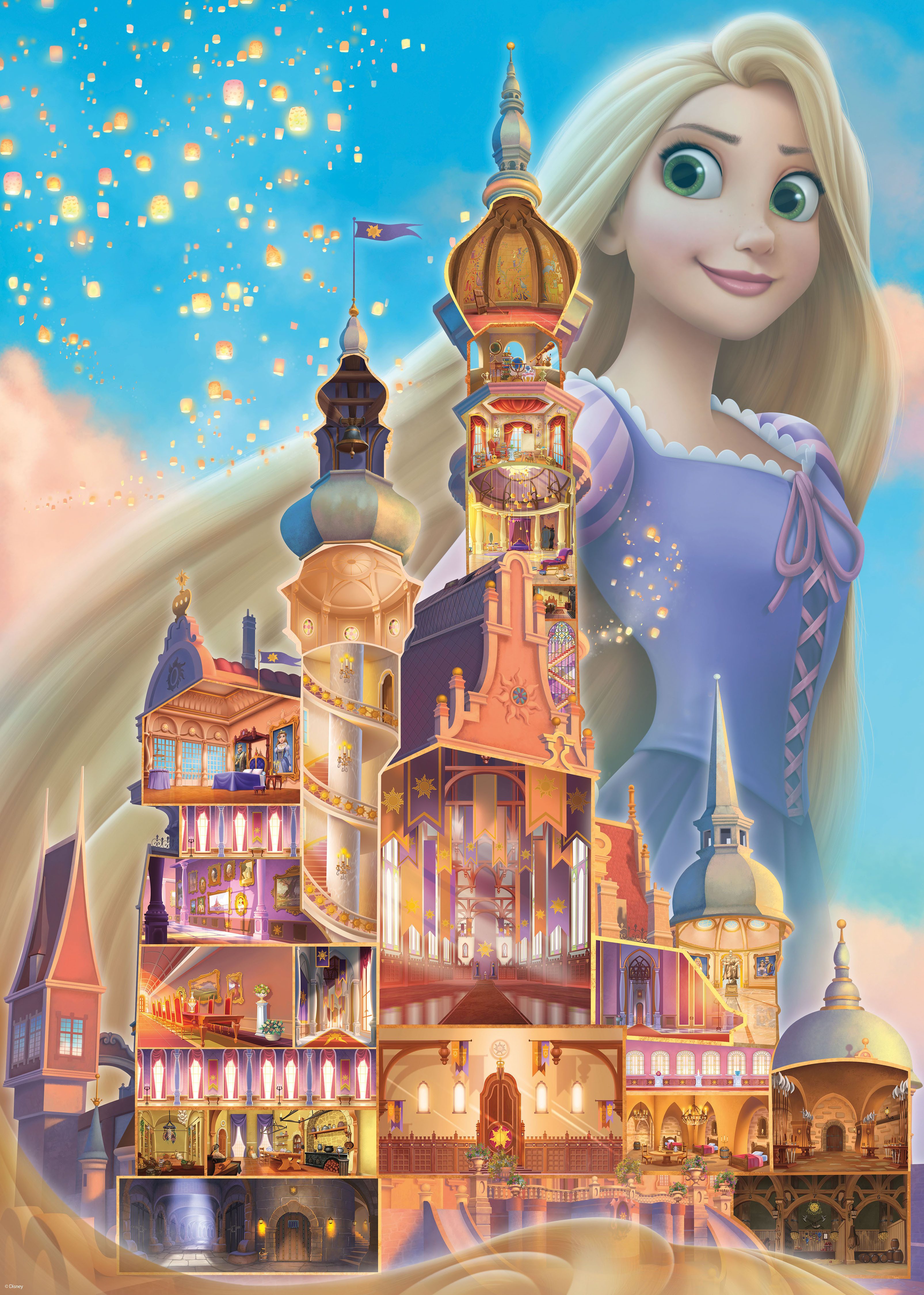 Ravensburger Puzzle Castle Collection - Disney günstig online kaufen