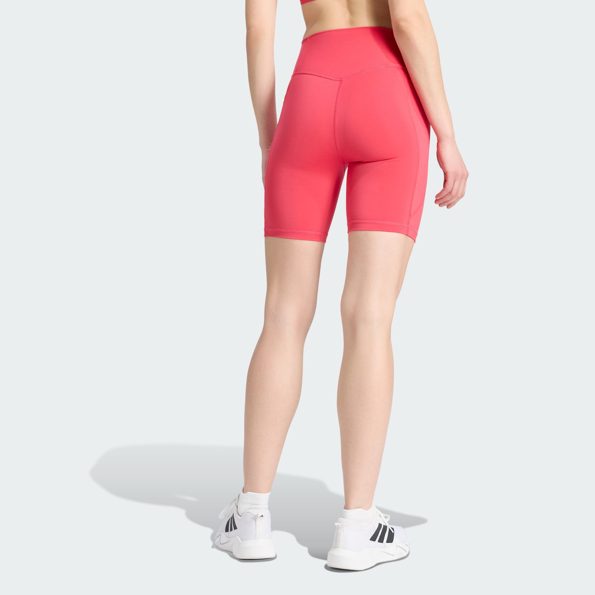 adidas Performance Leggings OPTIMÉ ESSENTIALS KURZE LEGGINGS MIT TASCHE, 18 CM (1-tlg)