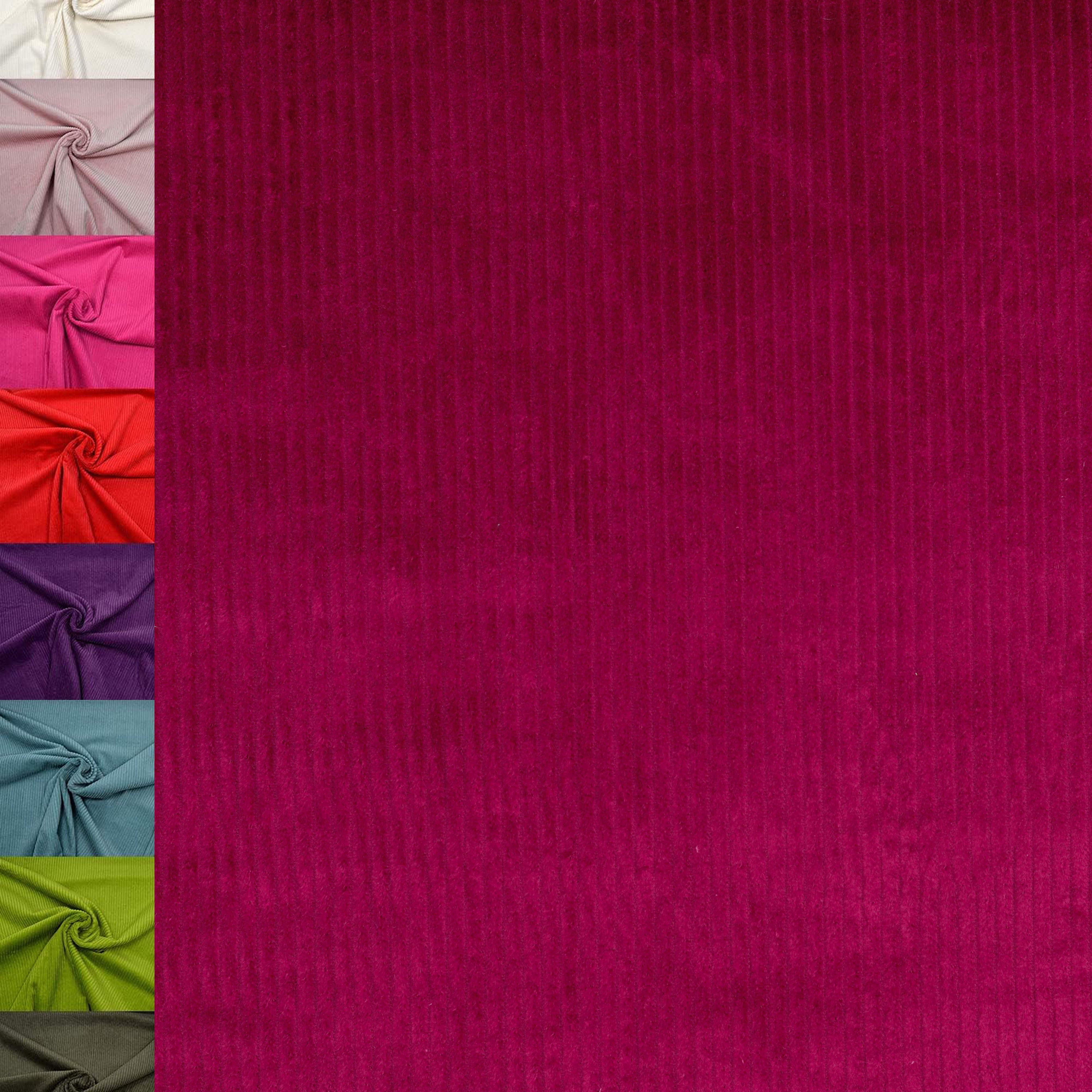 MAGAM-Stoffe Stoff "Yanis", Breitcord Cord Kleidung Polster 100% Baumwolle ÖKO-TEX Meterware 50cm