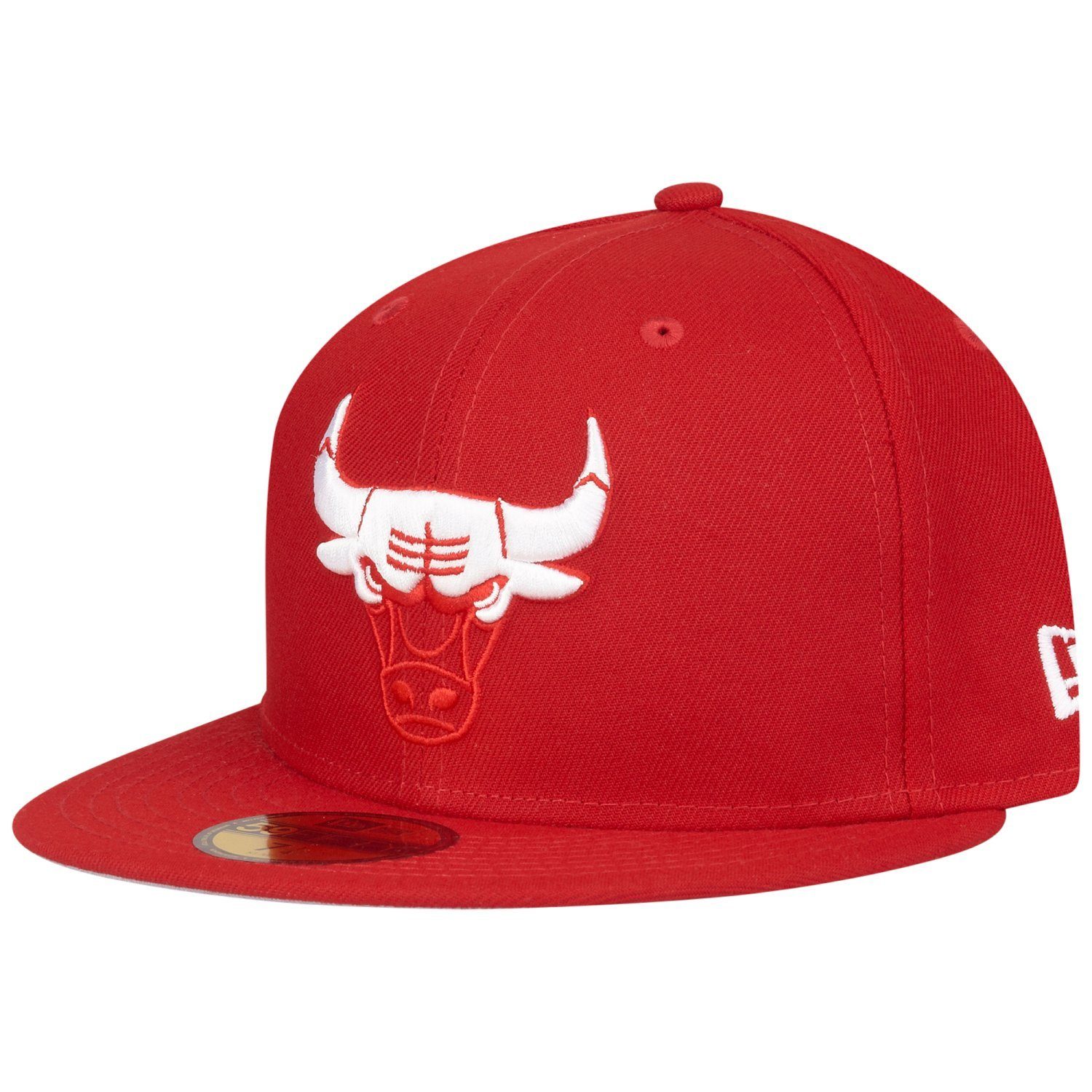 New Era Fitted Cap 59Fifty ELEMENTS NBA Teams Chicago Bulls RED