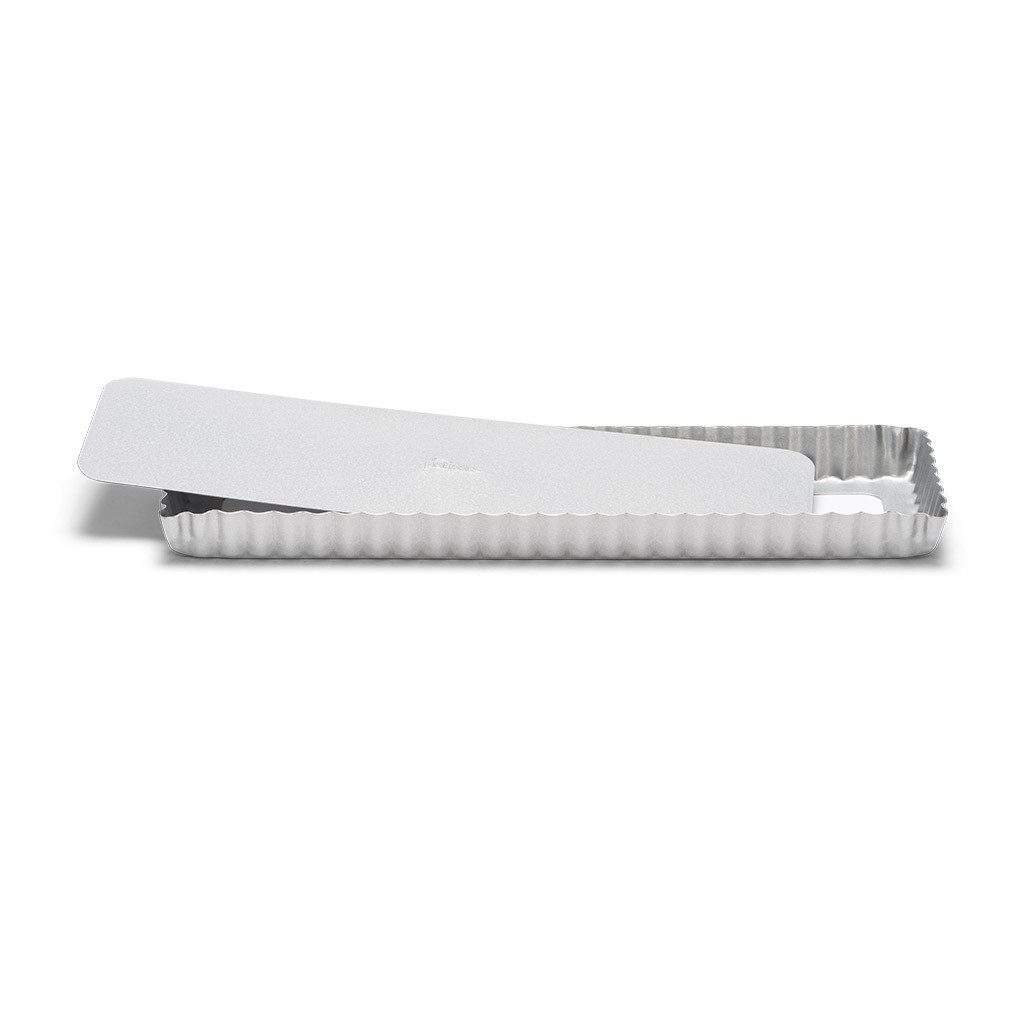 patisse Quicheform 03567, Silver Top Quicheform, 35x11 cm, Antihaftbeschichtet - mit losem, herausnehmbaren Boden