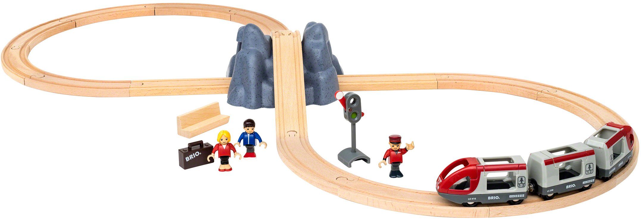 Image of BRIO - Eisenbahn Starter Set A
