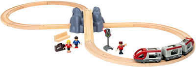 BRIO® Spielzeug-Eisenbahn »BRIO® WORLD, Eisenbahn Starter Set A«, (Set), mit Spielzeugeisenbahn; Made in Europe, FSC®- schützt Wald - weltweit