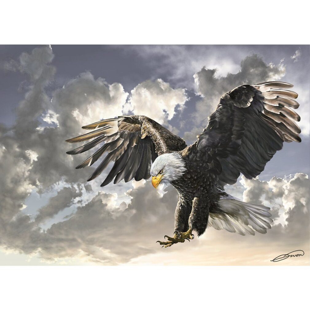 ART PUZZLE Puzzle Puzzle Schwarz und weiß 500 Teile, Puzzleteile