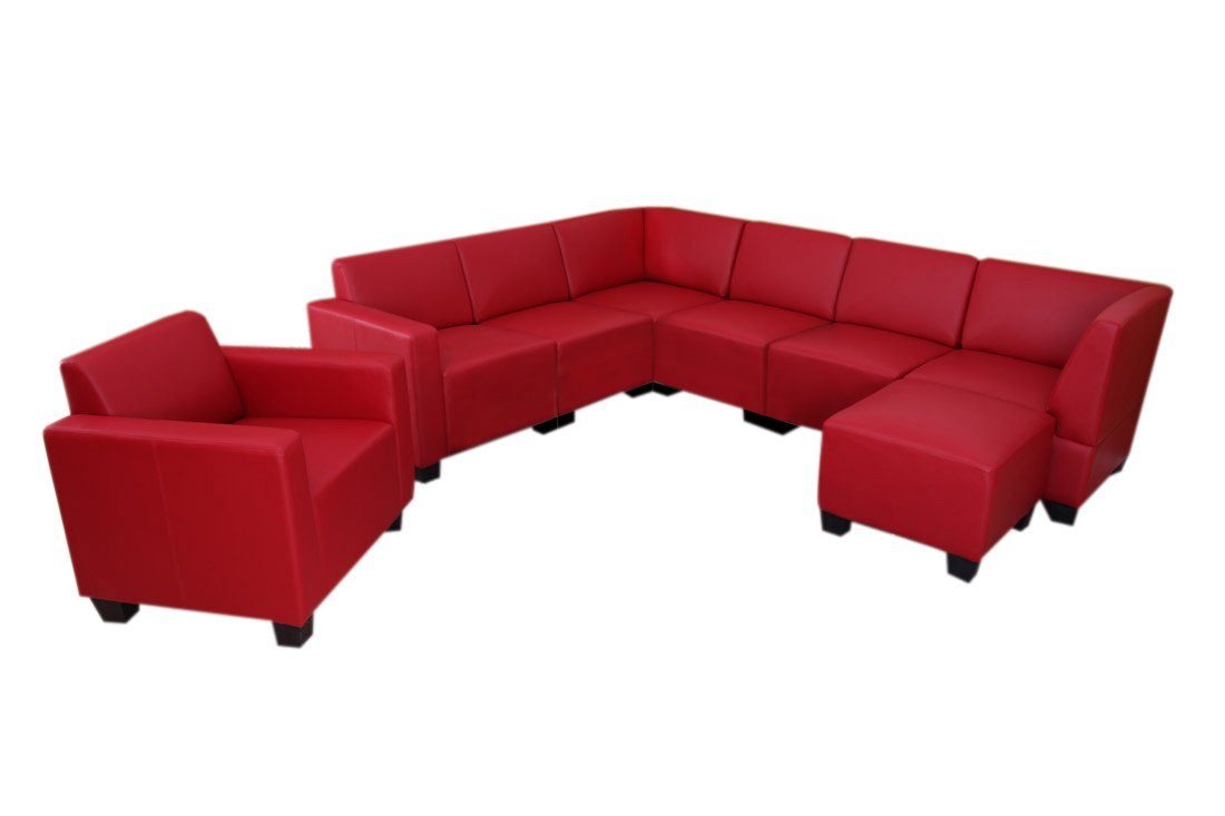 MCW Wohnlandschaft Moncalieri-6-1-1, Set, Bequeme Polsterung, Maximale Belastbarkeit pro Sitzplatz: 150 kg