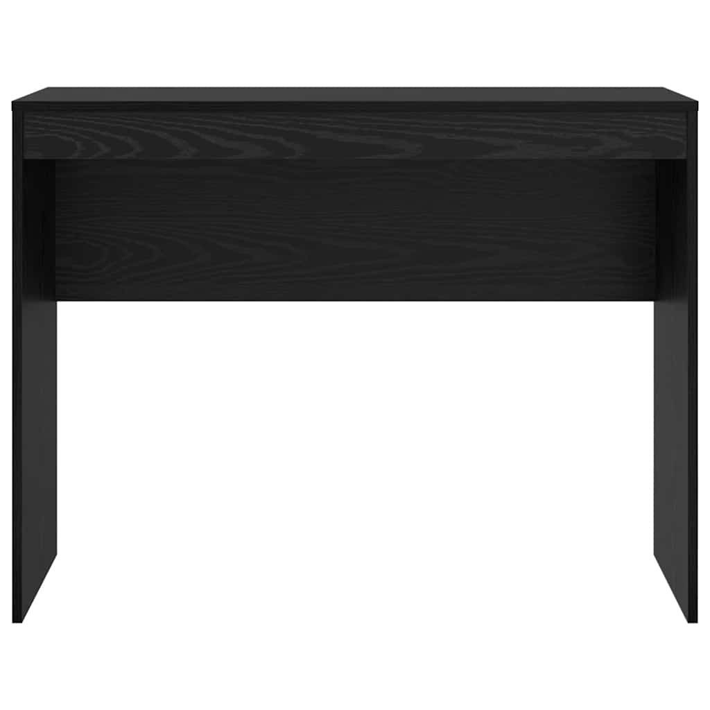 vidaXL Schreibtisch Schreibtisch Schwarz Eichen-Optik 100 x 40 x 76 cm (1-St) – Bild 5 von 5