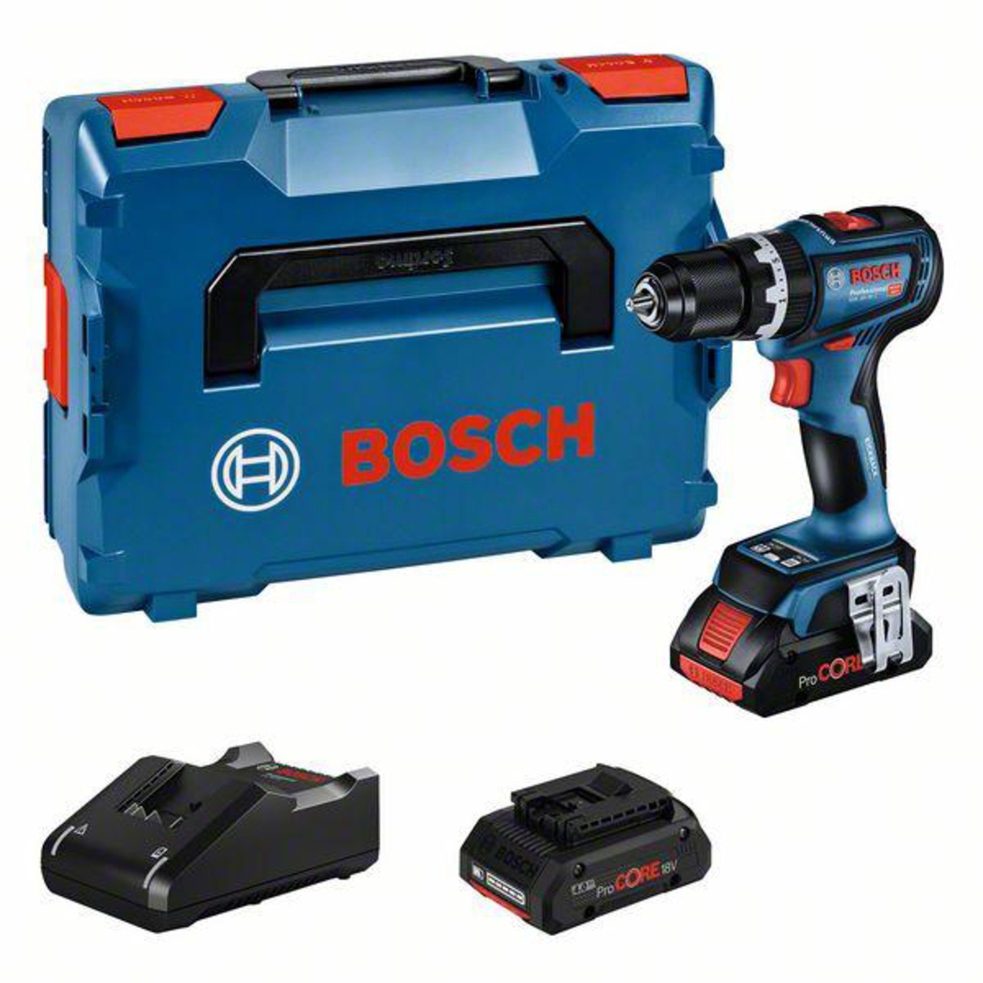 BOSCH Akku-Schlagbohrschrauber Akku-Schlagbohrschrauber GSB 18V-90 C Professional, 18Volt