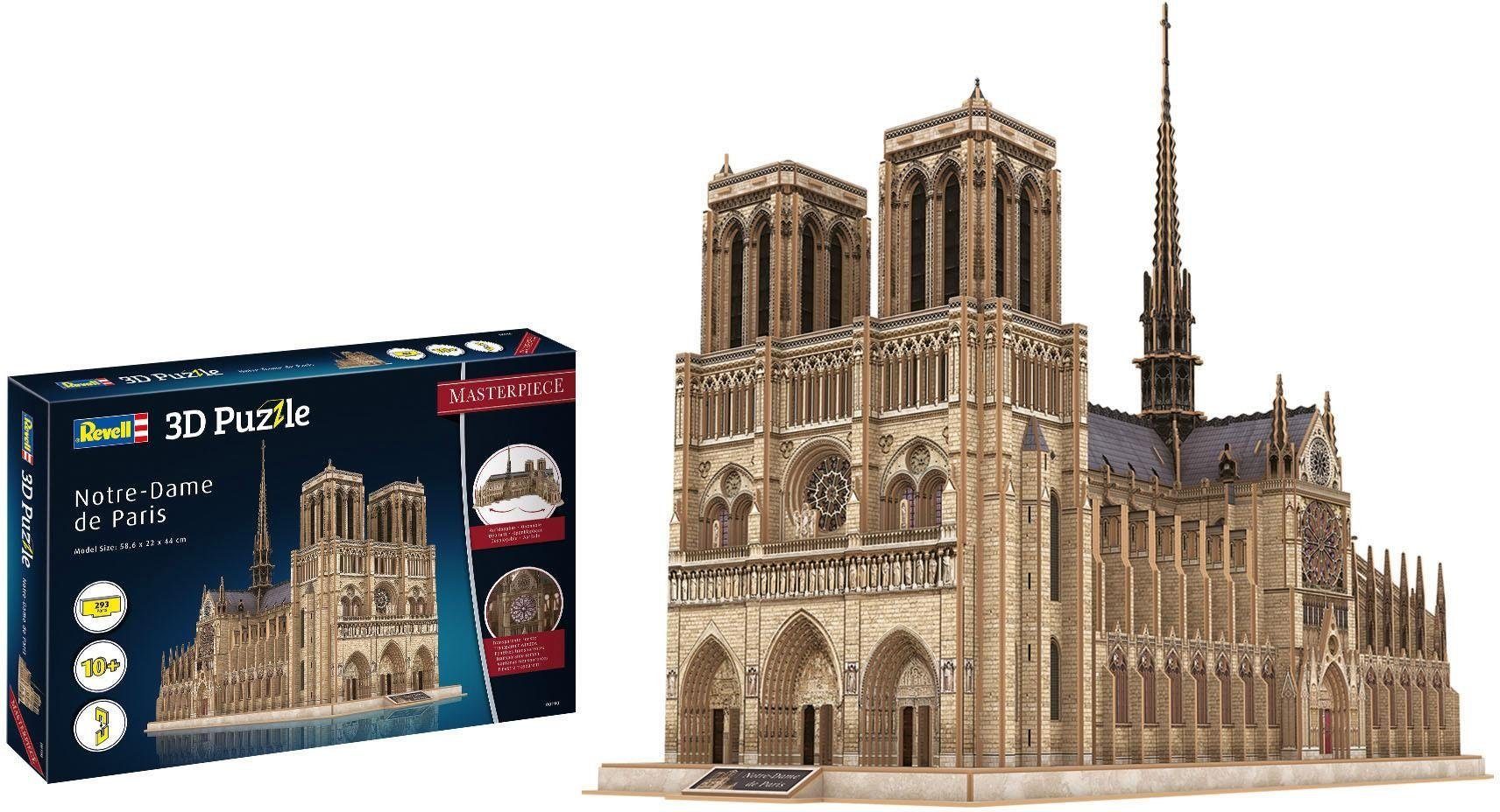 Revell® 3D-Puzzle Notre Dame de Paris, 293 Puzzleteile