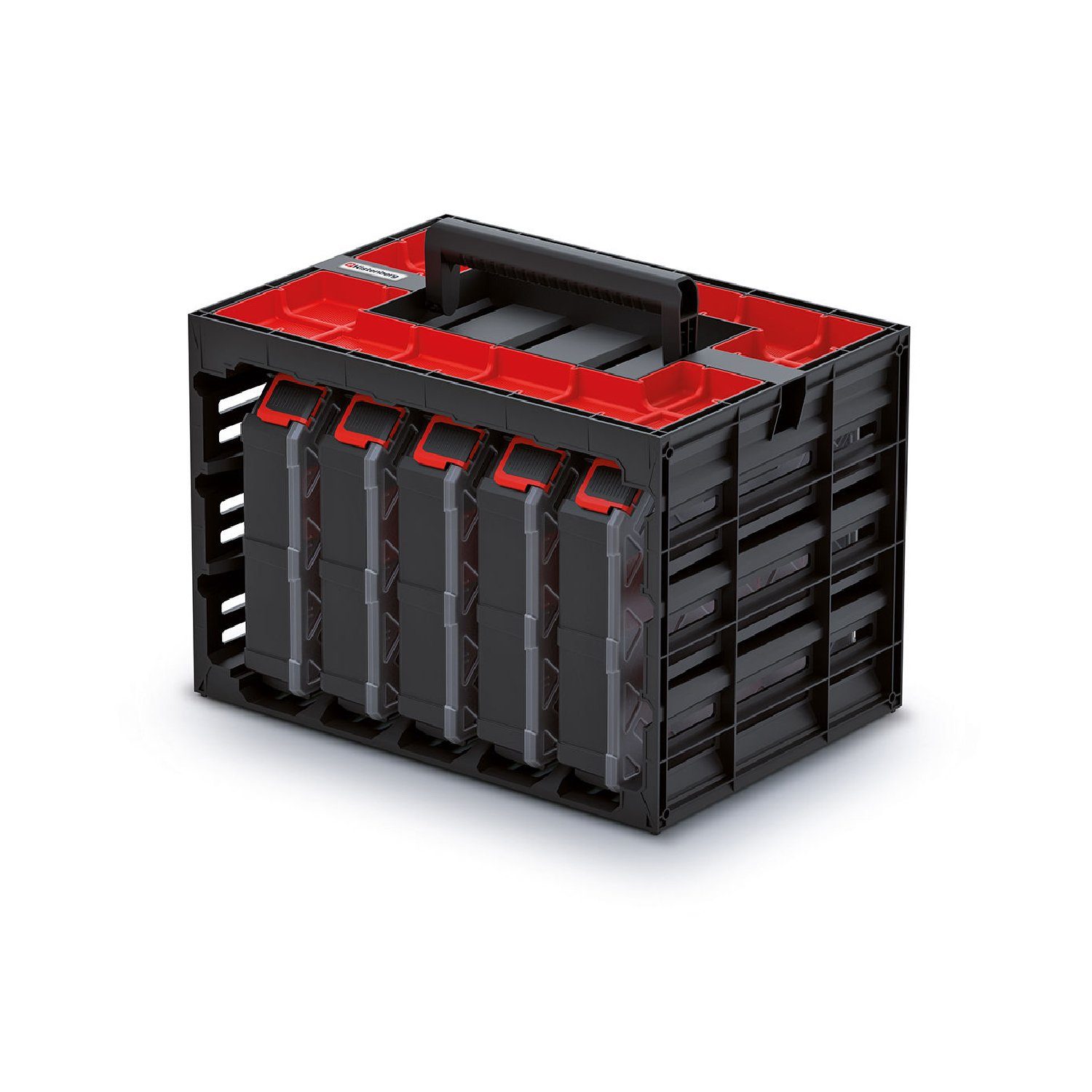 Kistenberg Ящики для инструментов KTC30256B-S411, Ящики для инструментов mit 5 Ordnern Tagercase