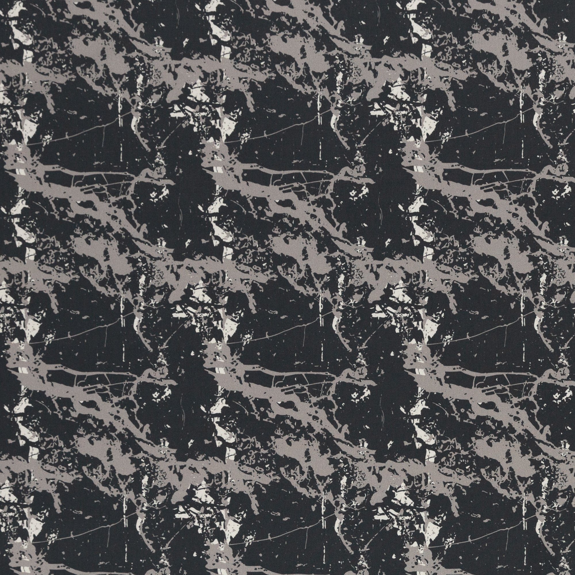 Thumbnail - larissastoffe Stoff Baumwollstoff Marmor, Swafing Steinoptik schwarz, 14,90 EUR/m, Meterware, 50 cm x 150 cm