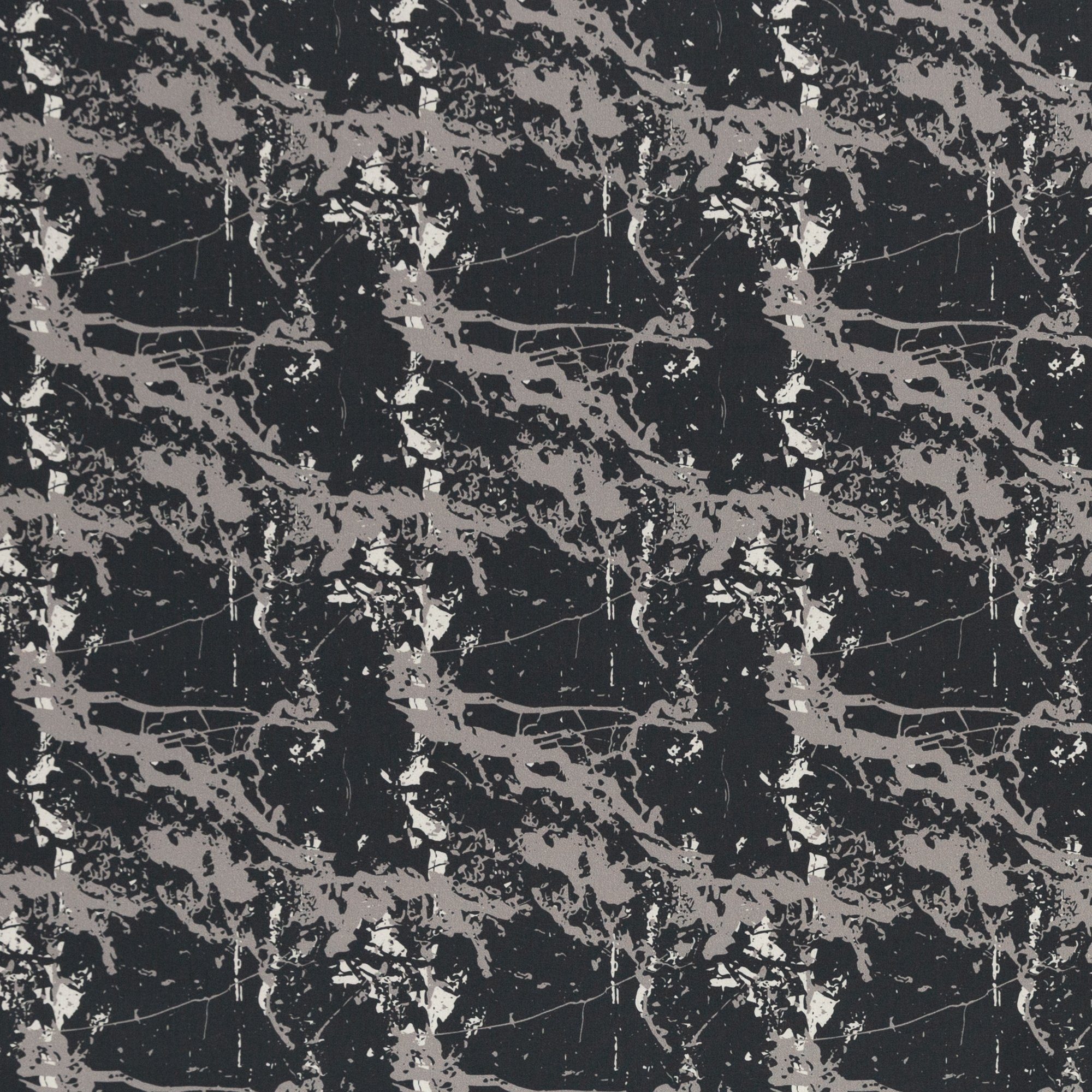larissastoffe Stoff Baumwollstoff Marmor, Swafing Steinoptik schwarz, 14,90  EUR/m, Meterware, 50 cm x 150 cm