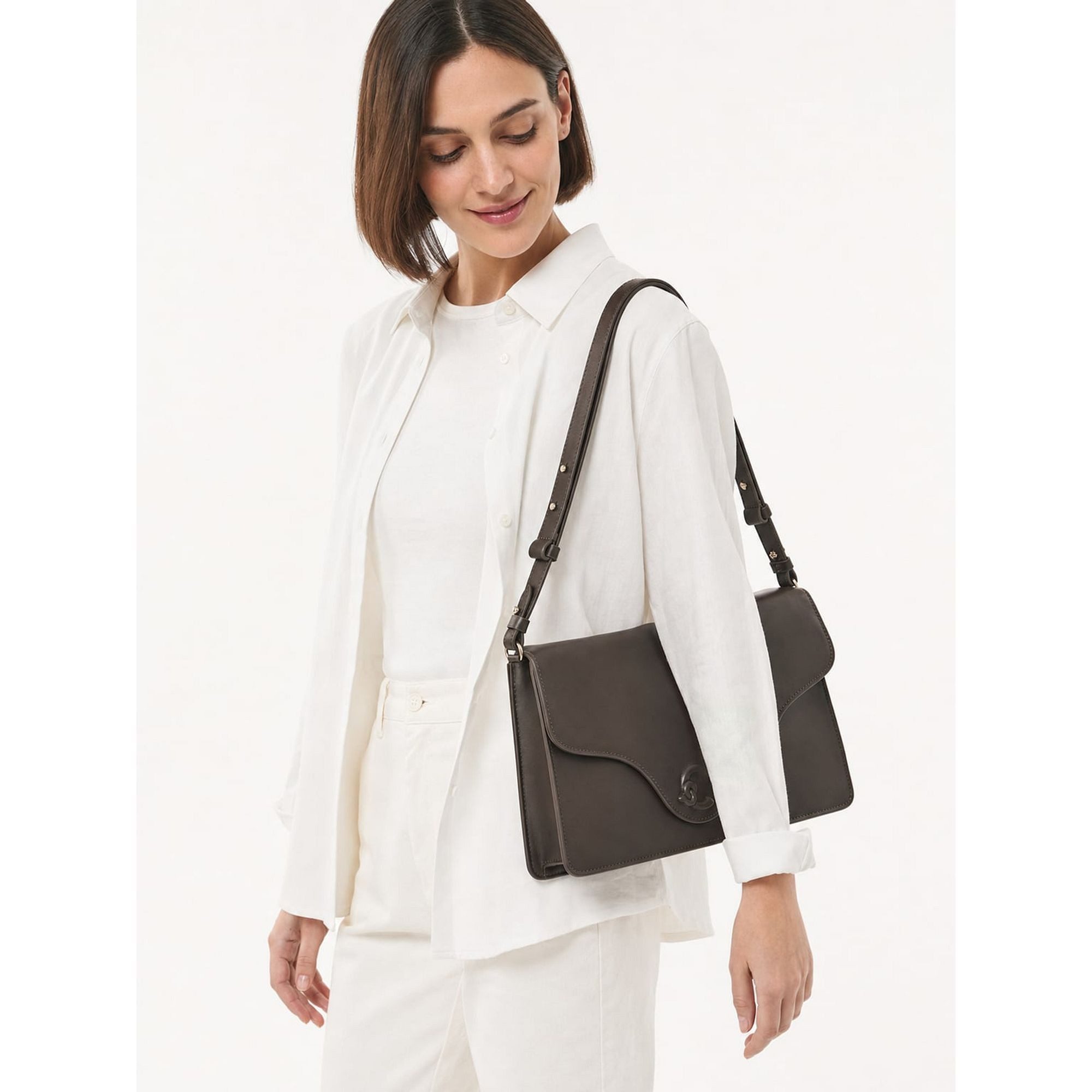 COCCINELLE Schultertasche C-Me, Leder