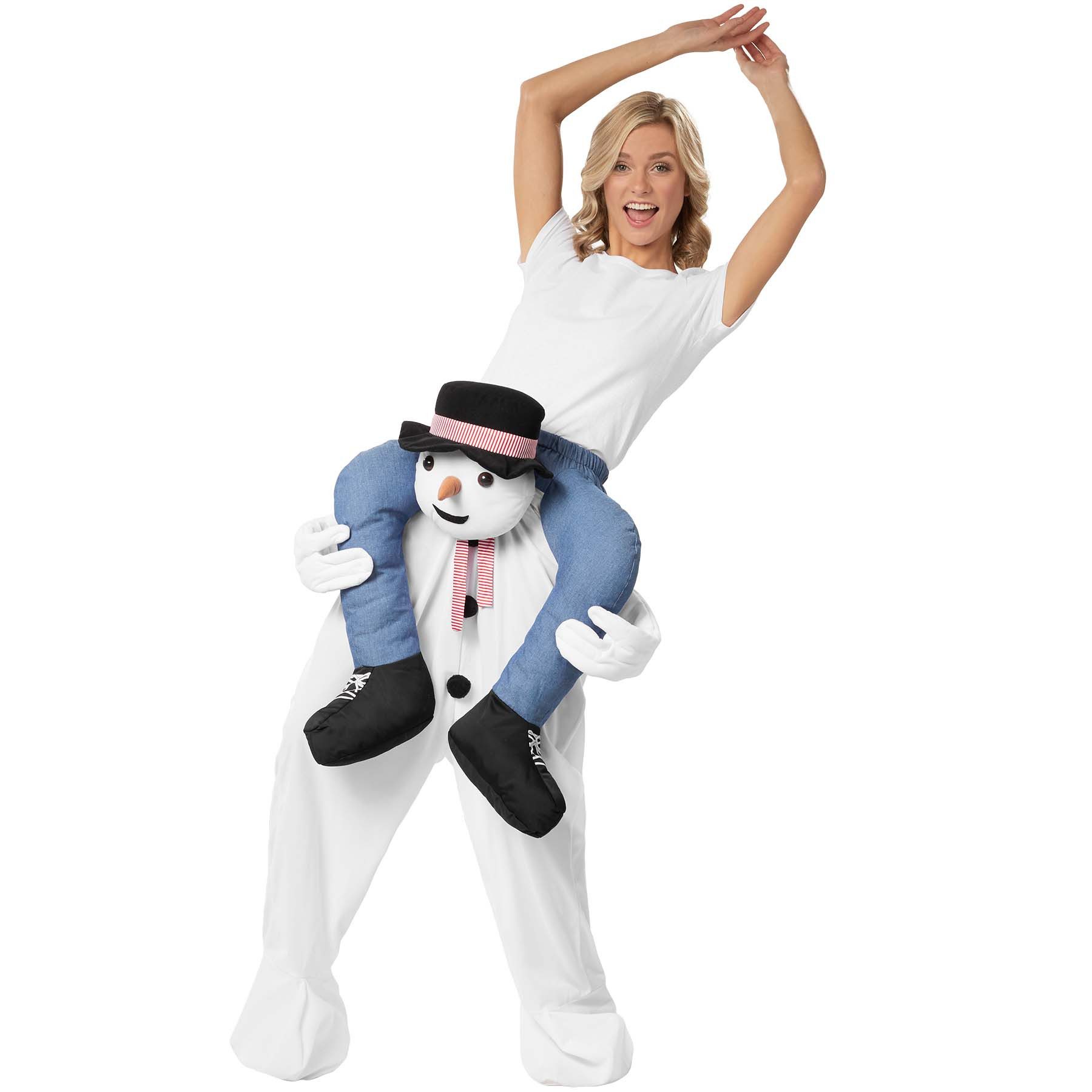 dressforfun Kostüm Faschingskleidung/Maskeradenverkleidung, in der Farbe weiß/blau, Gr. Einheitsgröße, Angenähte Fußstulpen zum Verdecken der Schuhe