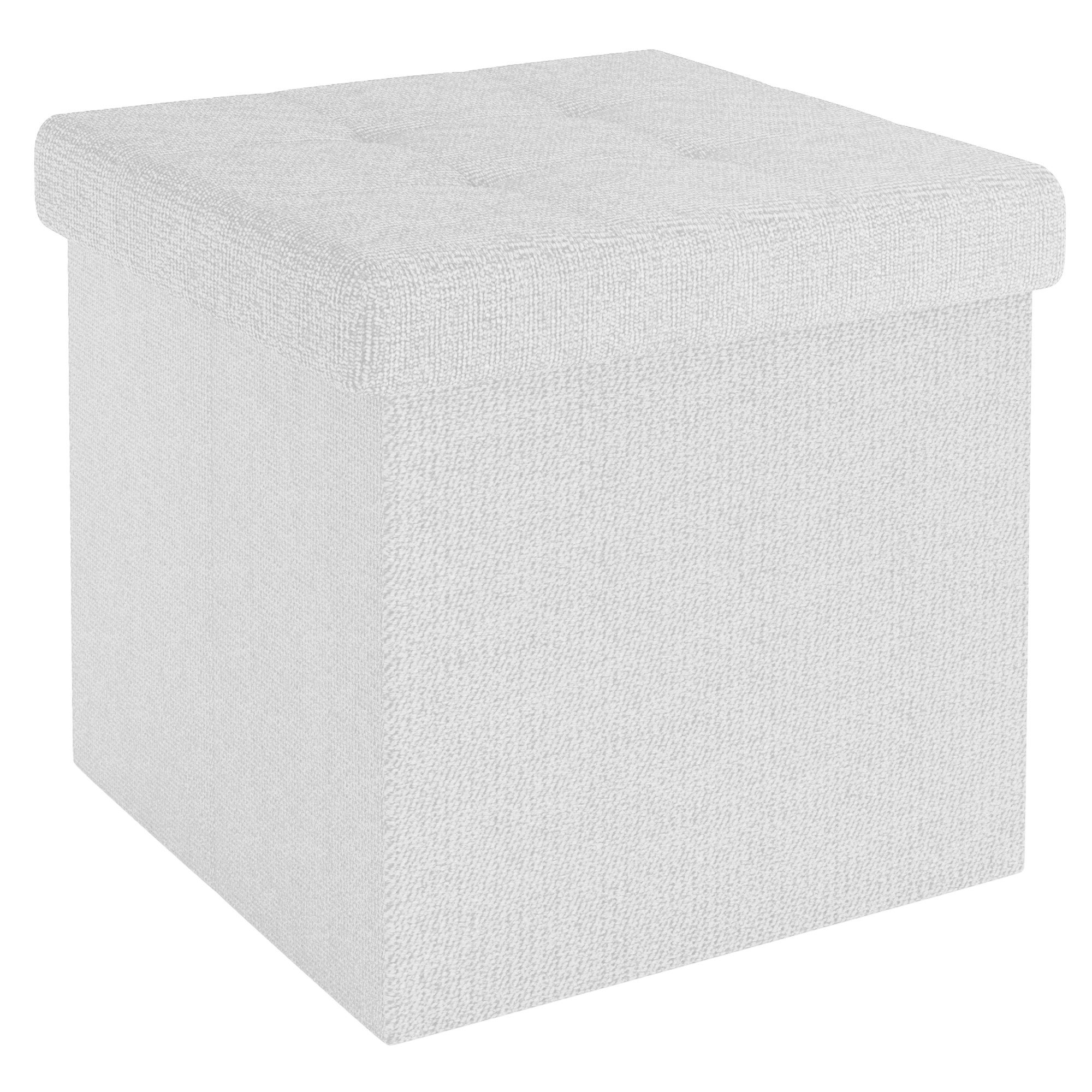 Intirilife Sitzhocker (Sitzwürfel mit Stauraum 38x38x38 günstig online kaufen
