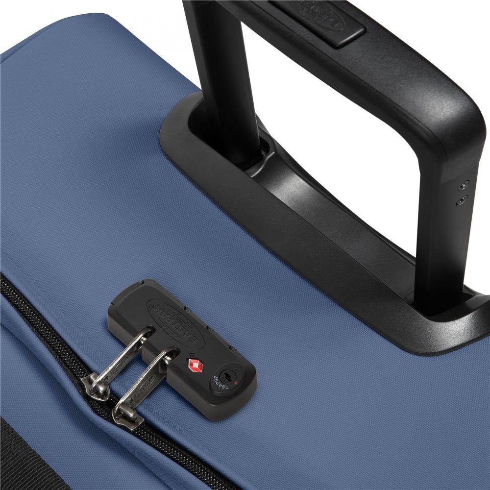 Eastpak Weichgepäck-Trolley TRANVERZ M, Reisetrolley Powder Pilot blau Teleskopgriff Rollkoffer