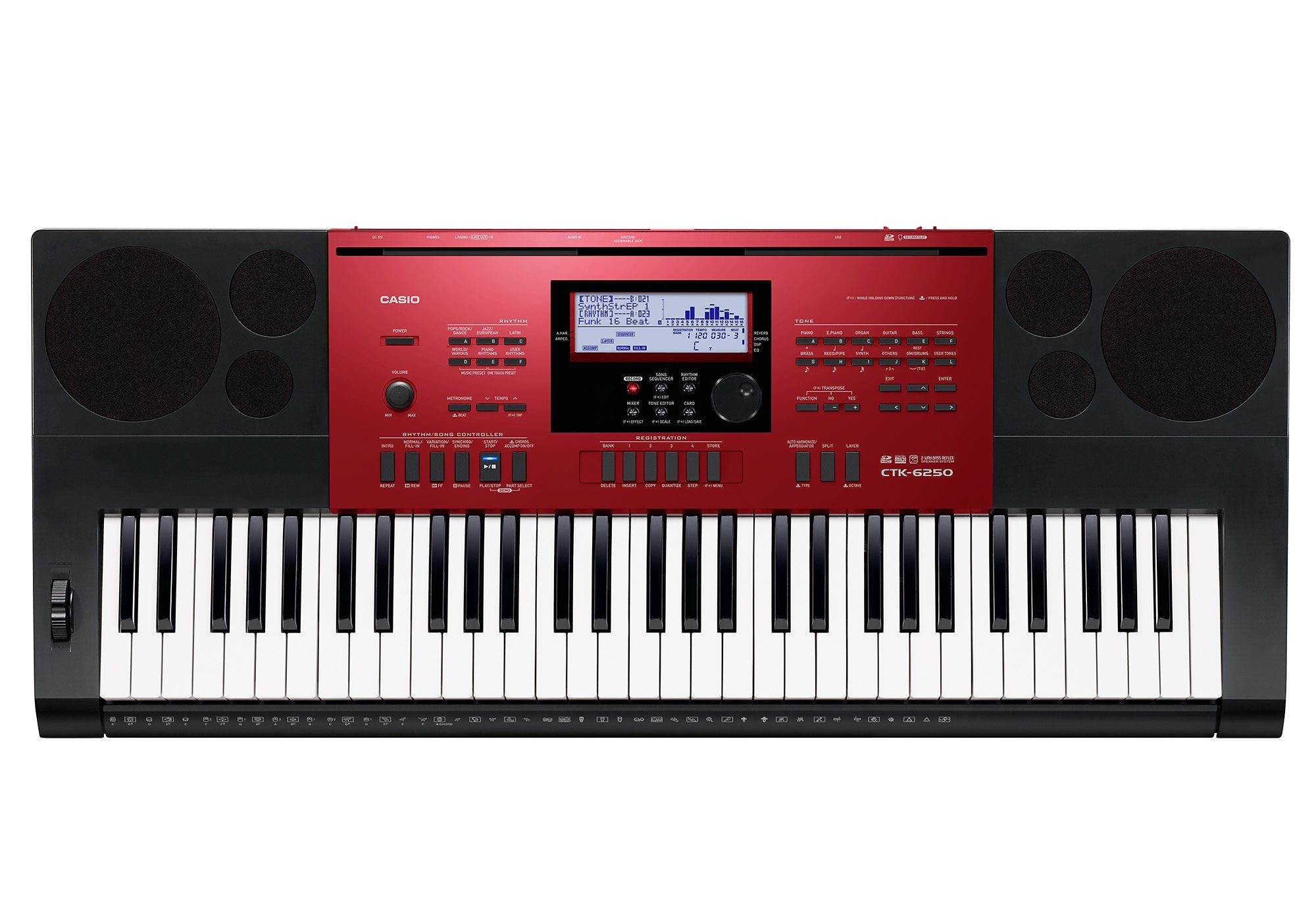 Casio® Keyboard inkl. Netzadapter, »CTK6250« OTTO