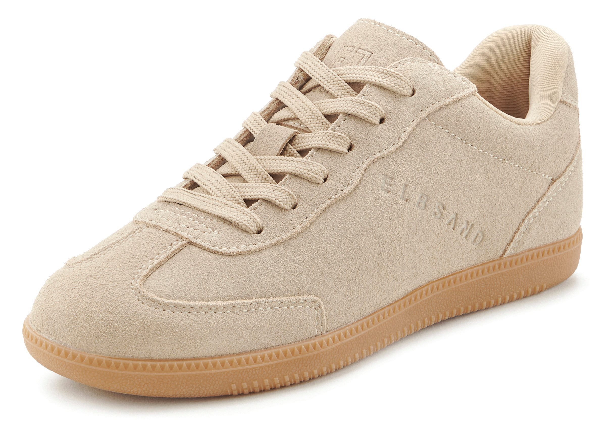 Elbsand Freizeitschuh, Schnürschuh Sneaker Retro Sneaker, Lederschuh, Schnü günstig online kaufen