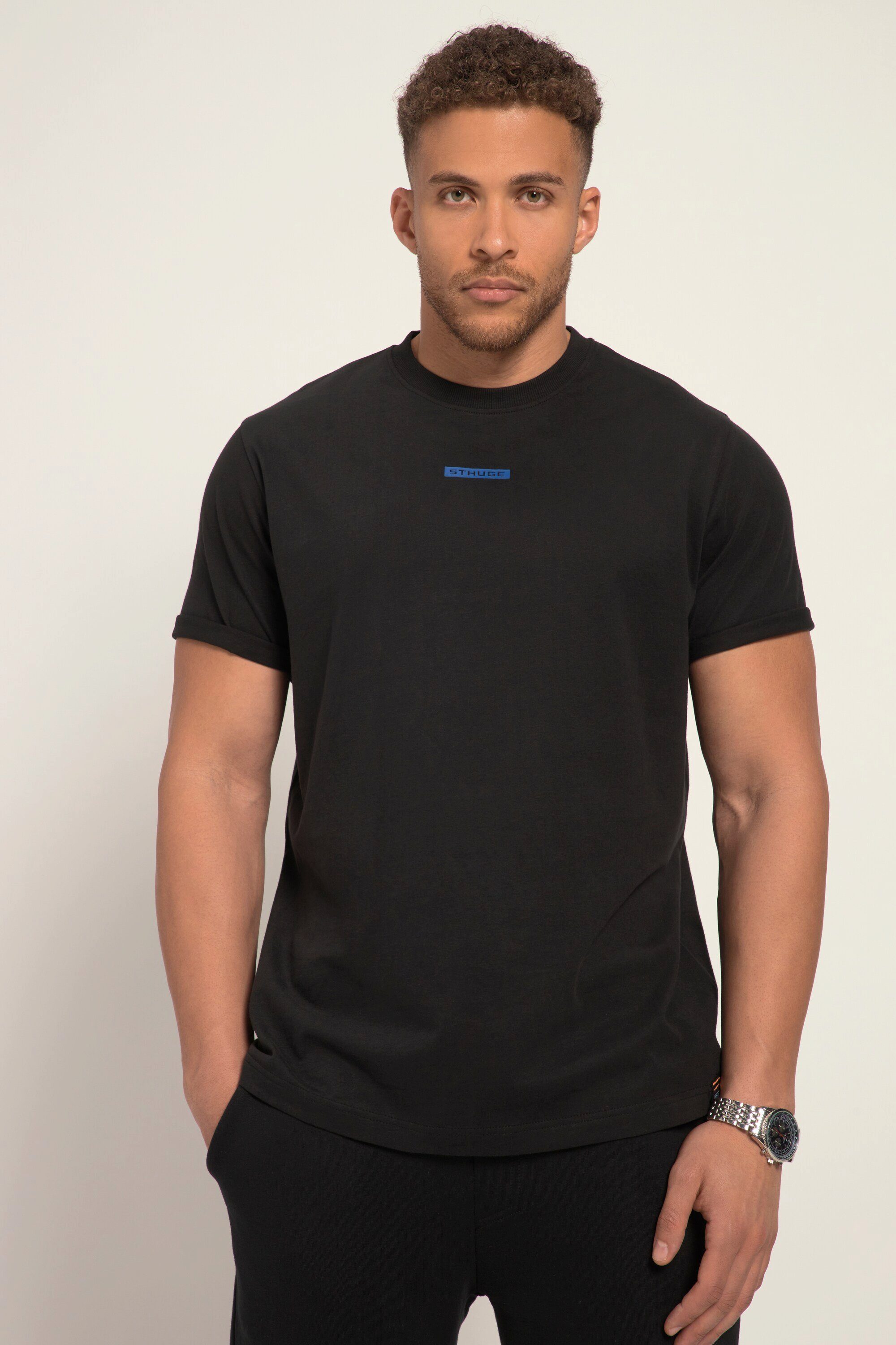 Halbarm Prints bis STHUGE 8 STHUGE T-Shirt T-Shirt XL