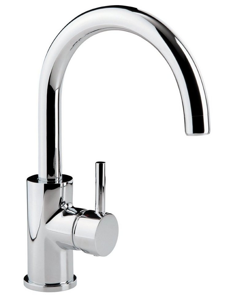 SANITOP WINGENROTH Waschtischarmatur (Wasserhahn Waschtisch, Waschtischarmatur) Einhebelmischer, Chrom, Messing, Hochdruck, 761789 online kaufen | ...