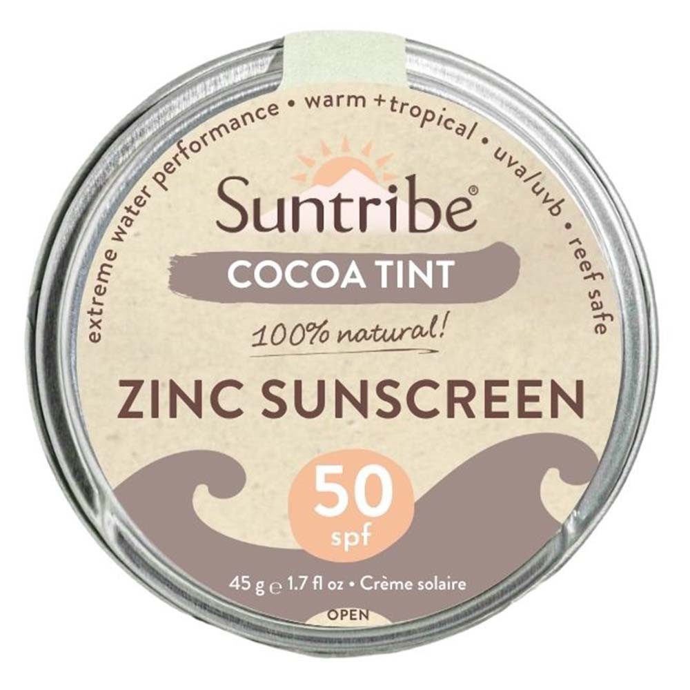 Suntribe Sonnenschutzpflege Zinksonnencreme - Mud Tint LSF50 45g