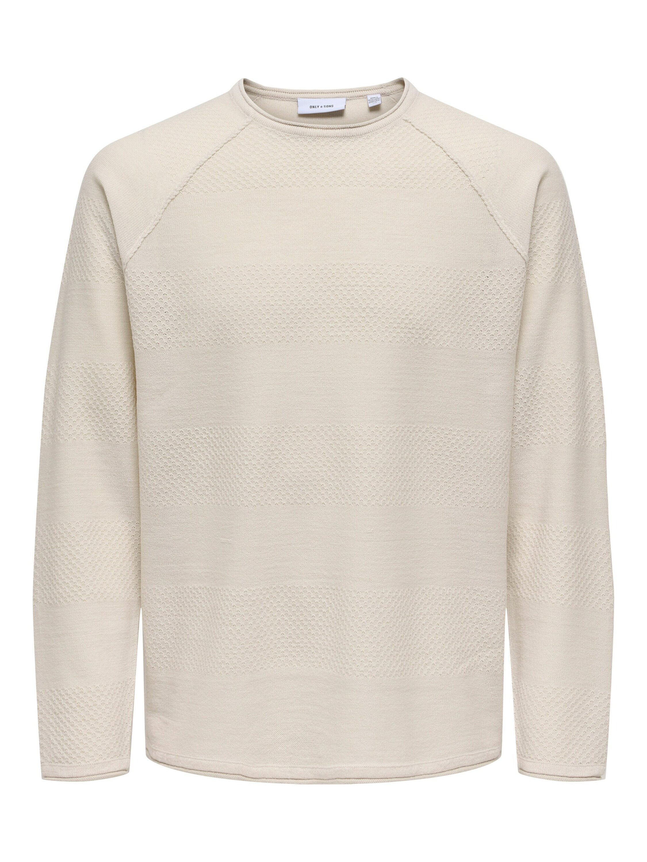 ONLY & SONS Rundhalspullover (1-tlg)