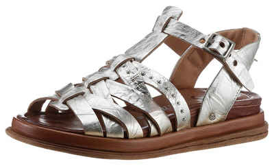 A.S.98 OTTONE Riemchensandale, Sommerschuh, Sandalette, Keilabsatz, im Gladiatoren Look