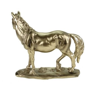formano Dekofigur Moderne Tischdeko Pferdefigur zum stellen 21 cm Horse