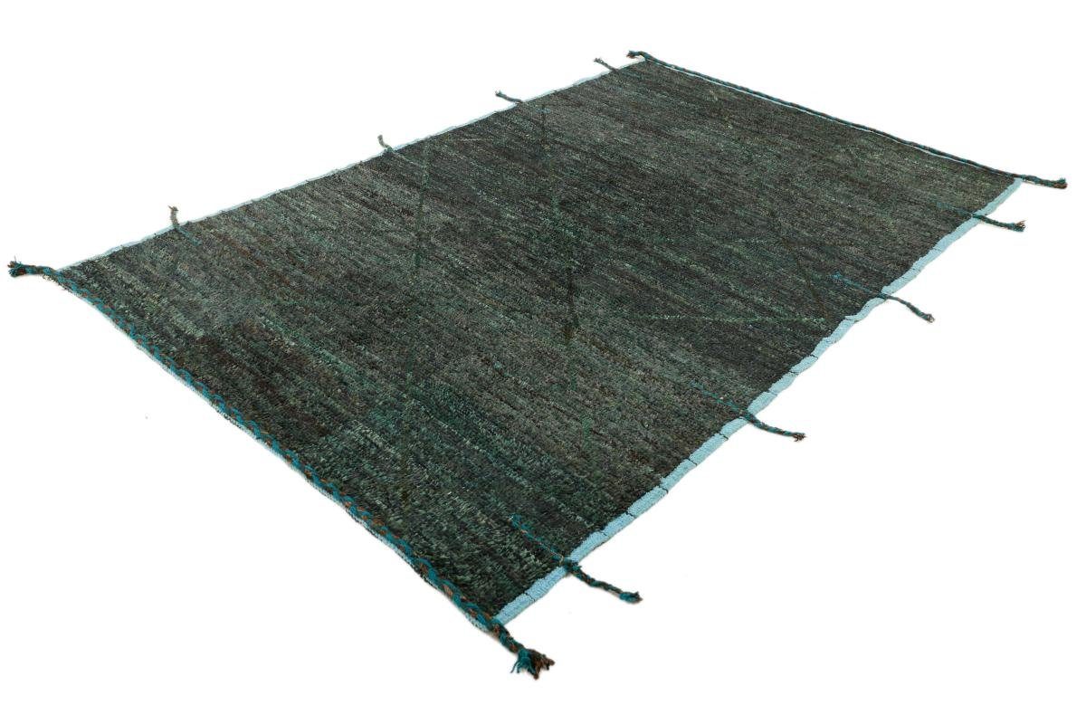 Orientteppich Berber Maroccan Design 157x246 mm Orientteppich, Moderner Nain Trading, Höhe: 20 Handgeknüpfter rechteckig