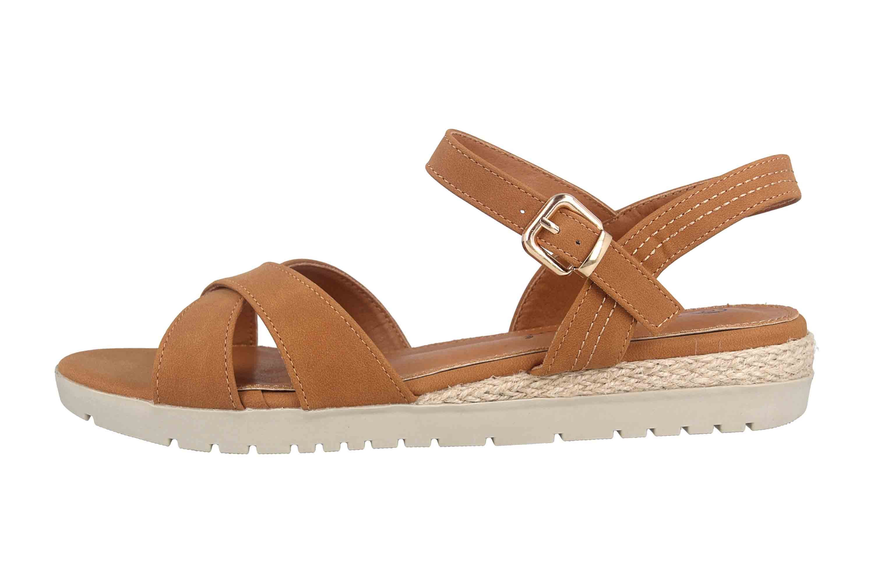 LadyPepp 2TT1061001 Cognac PU Sandale günstig online kaufen