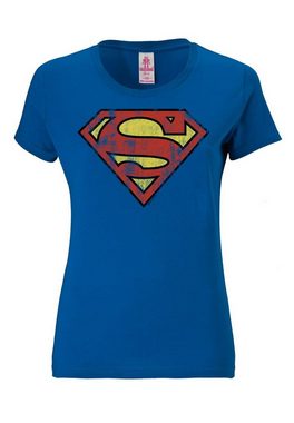 LOGOSHIRT T-Shirt Superman mit klassischem Print