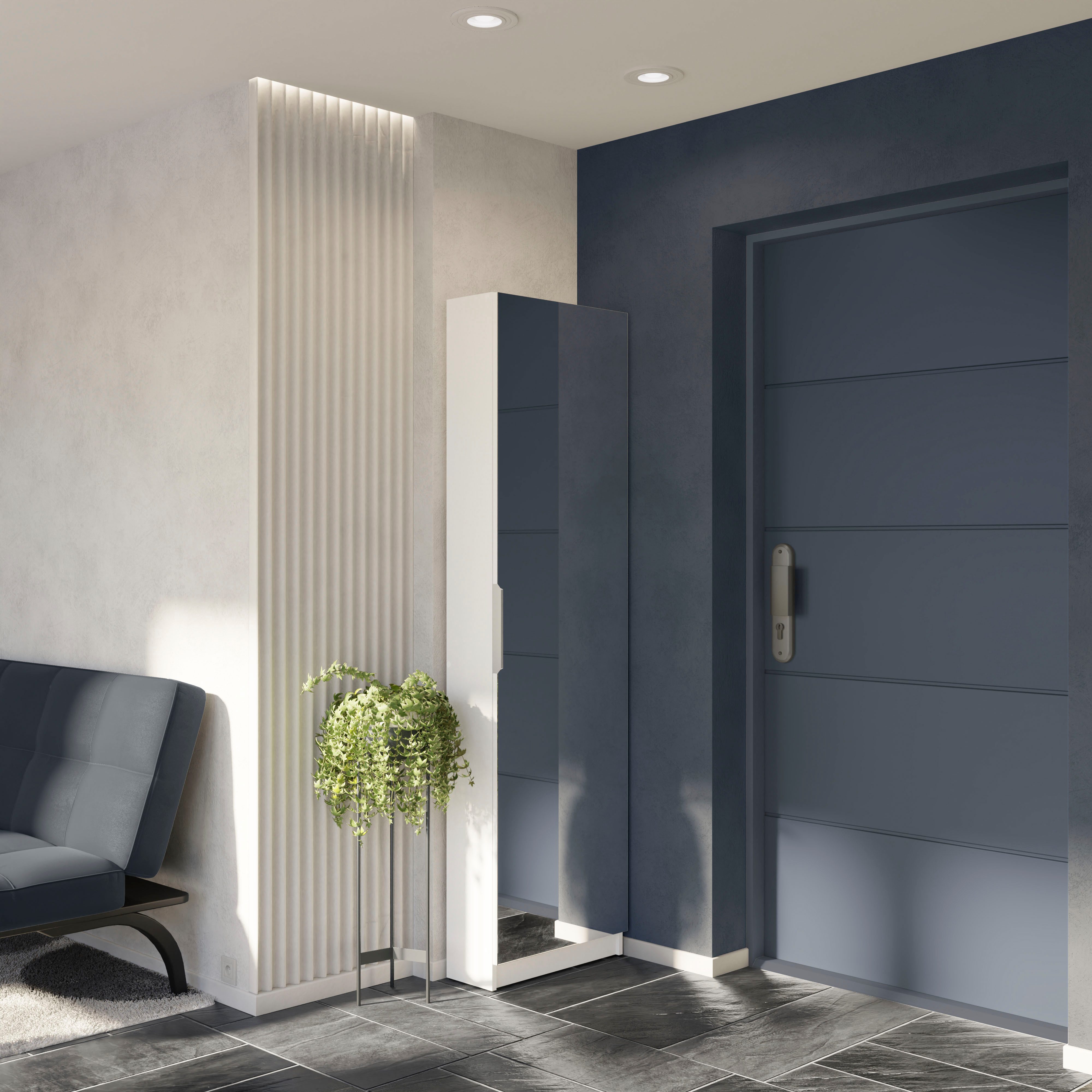 Demeyere GROUP Schuhschrank Zapatero (1-St) SCHUHSCHRANK 1 TUER/1 SPIEGEL günstig online kaufen