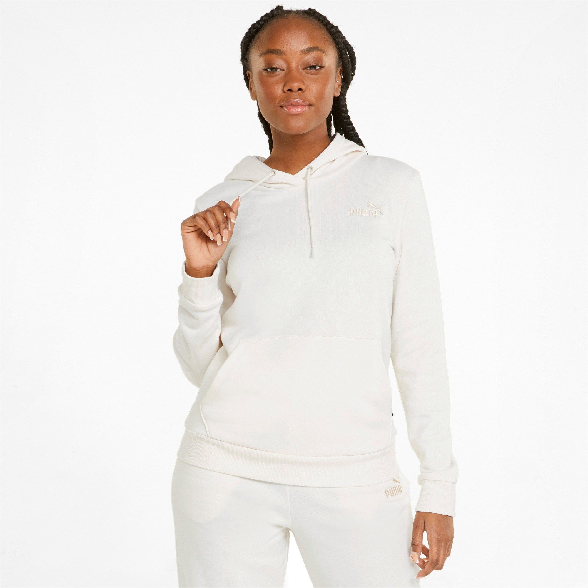 PUMA Kapuzenpullover Puma Damen Kapuzenpullover ESS+ Embroidery Hoodie 8483 günstig online kaufen