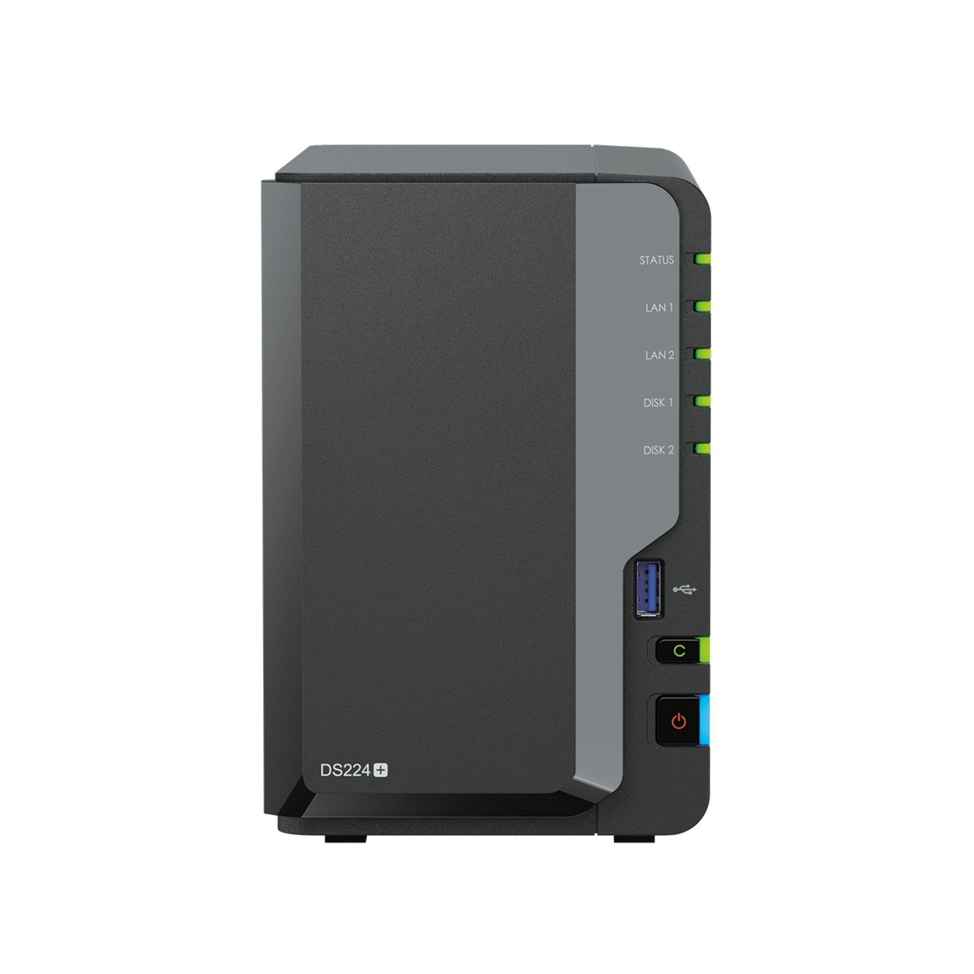 Synology Synology NAS DiskStation DS224+ NAS-Server (Integrierte Datenmanagement-Tools)