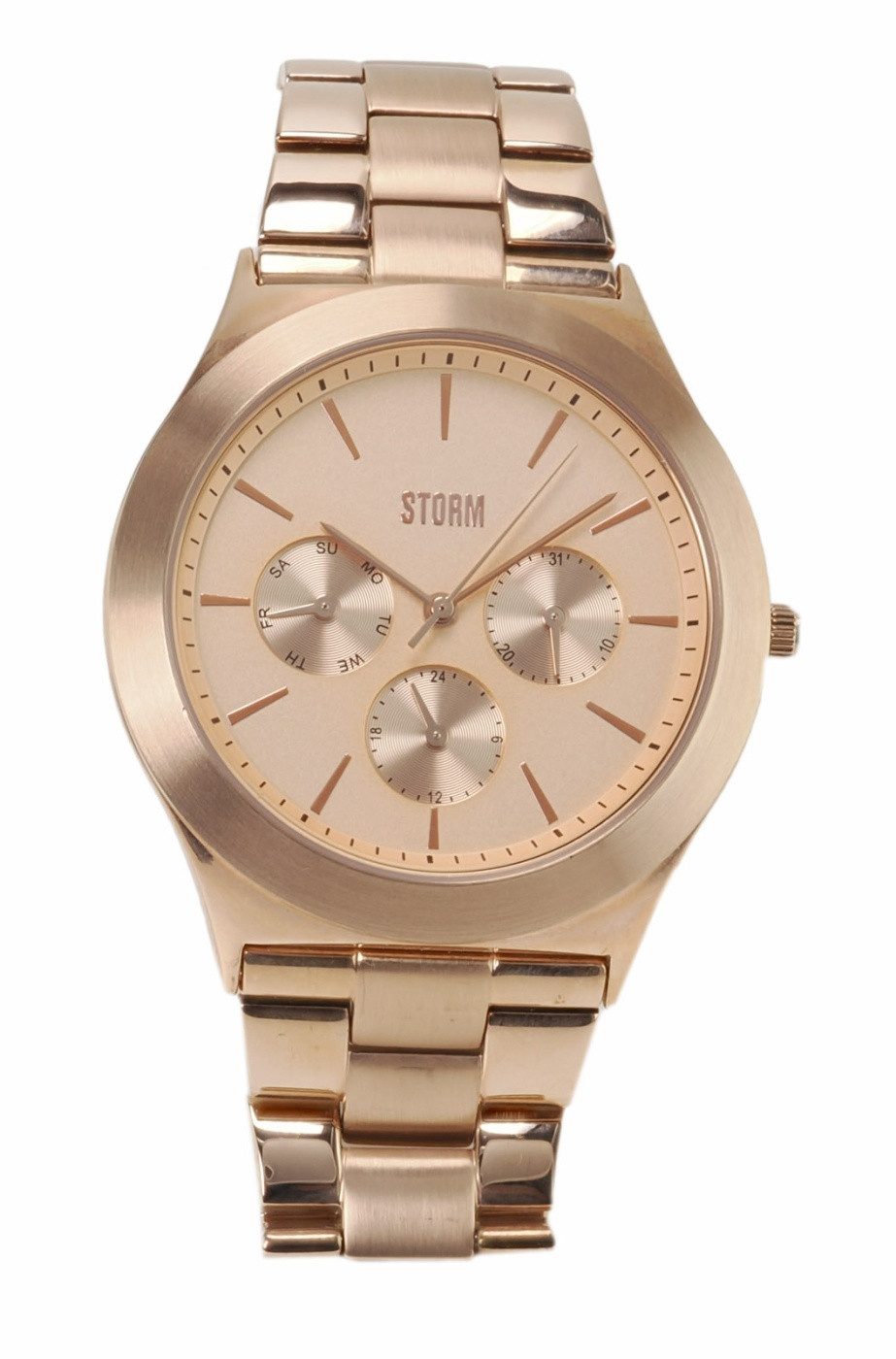 STORM Quarzuhr Storm Damen Quarz Uhr MULTIZAN ROSE GOLD 47232/RG, (Rosegold)