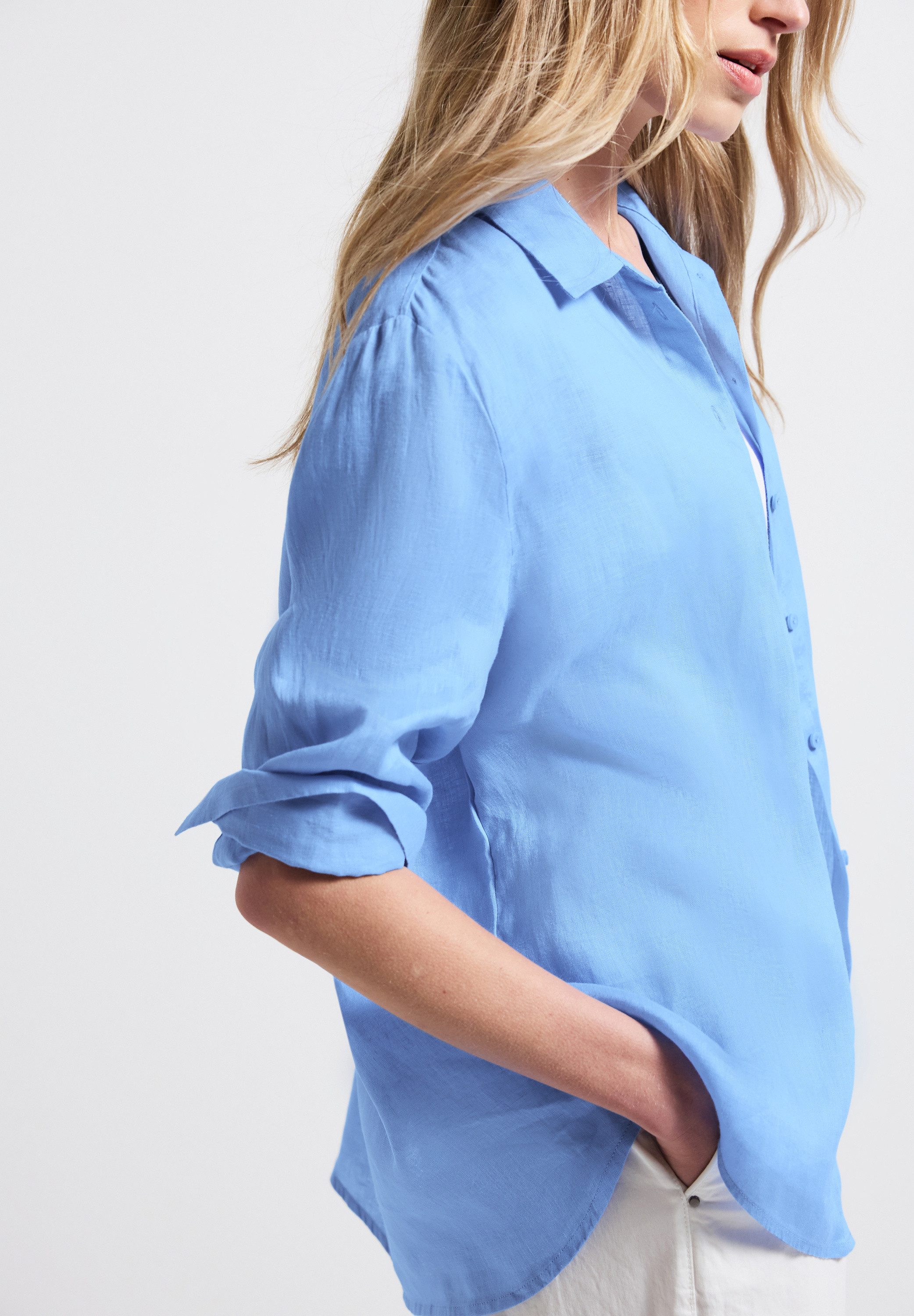 STREET ONE Hemdbluse mit 3/4-Ärmel günstig online kaufen
