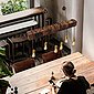 ZMH Pendelleuchte »pendelleuchte holz Vintage Hängelampe esszimmer Holz Holzbalken Hängeleuchte Küche 6-Flammige«, Bild 3