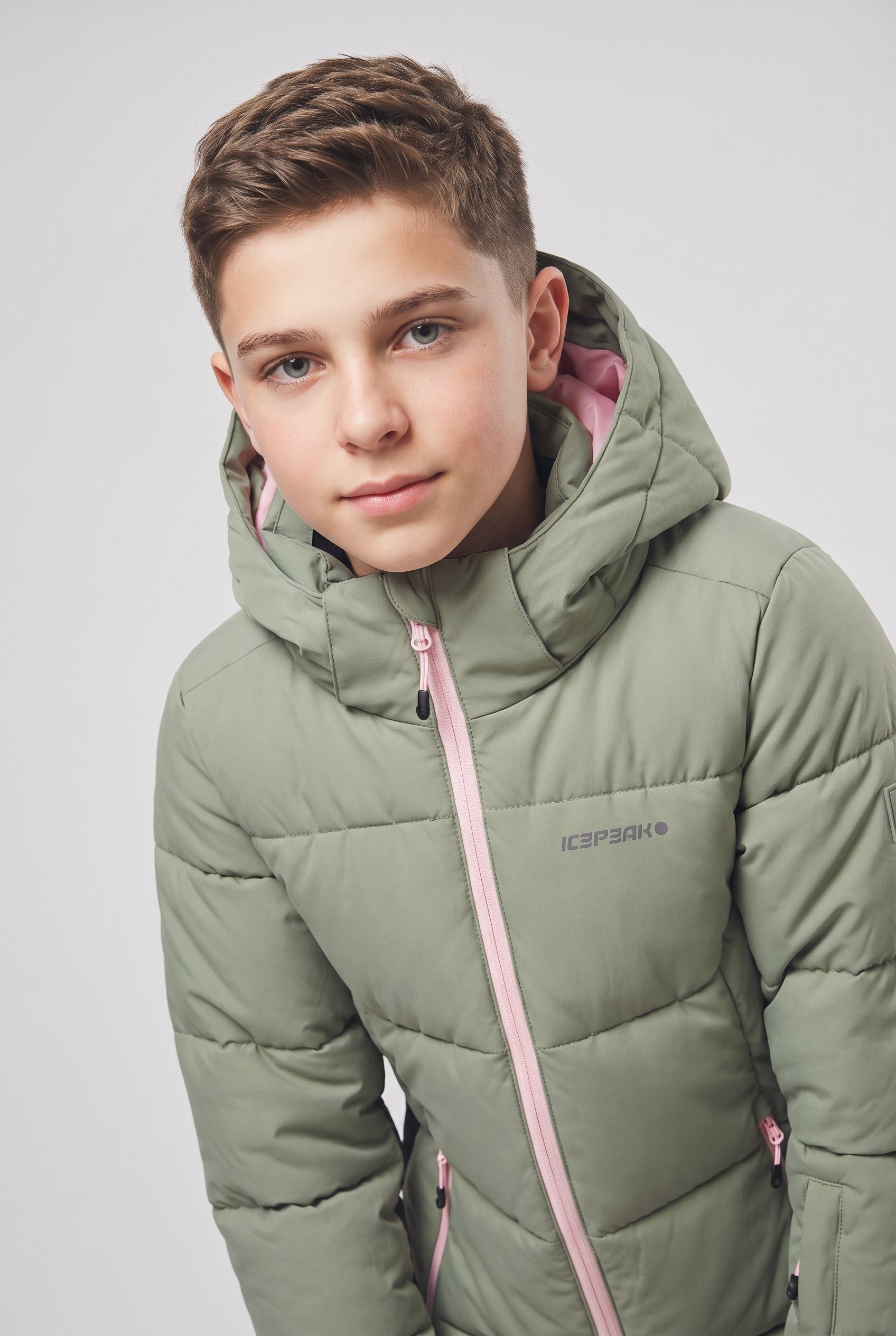 Icepeak Skijacke ICEPEAK LORIS JR für Kinder und Jugendliche, mit Wassersäule 10000, wasserabweisend