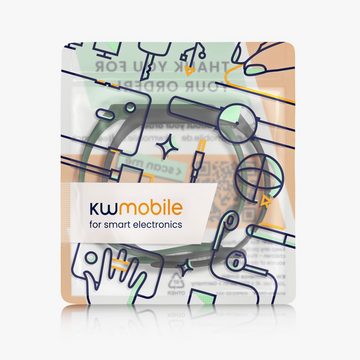 kwmobile Uhrenarmband 2x Sportarmband für Xiaomi Mi Band 6 / Mi Band 5, Armband TPU Silikon Set Fitnesstracker