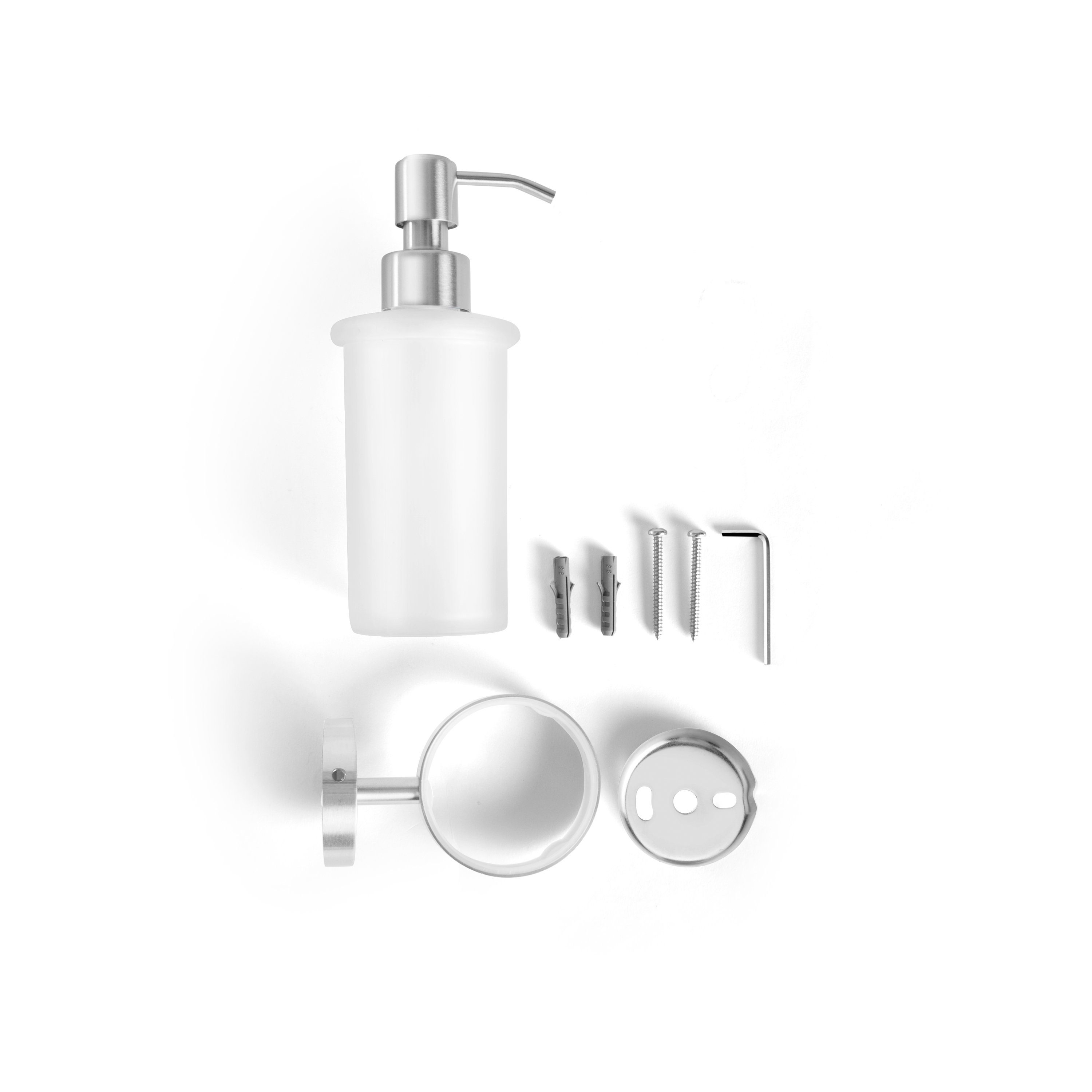 Seifenspender Küche Seife einfache (Packung), Wandmontage Seifenhalter Spender Bad WC, - Seifenspender Ambrosya Selbstmontage
