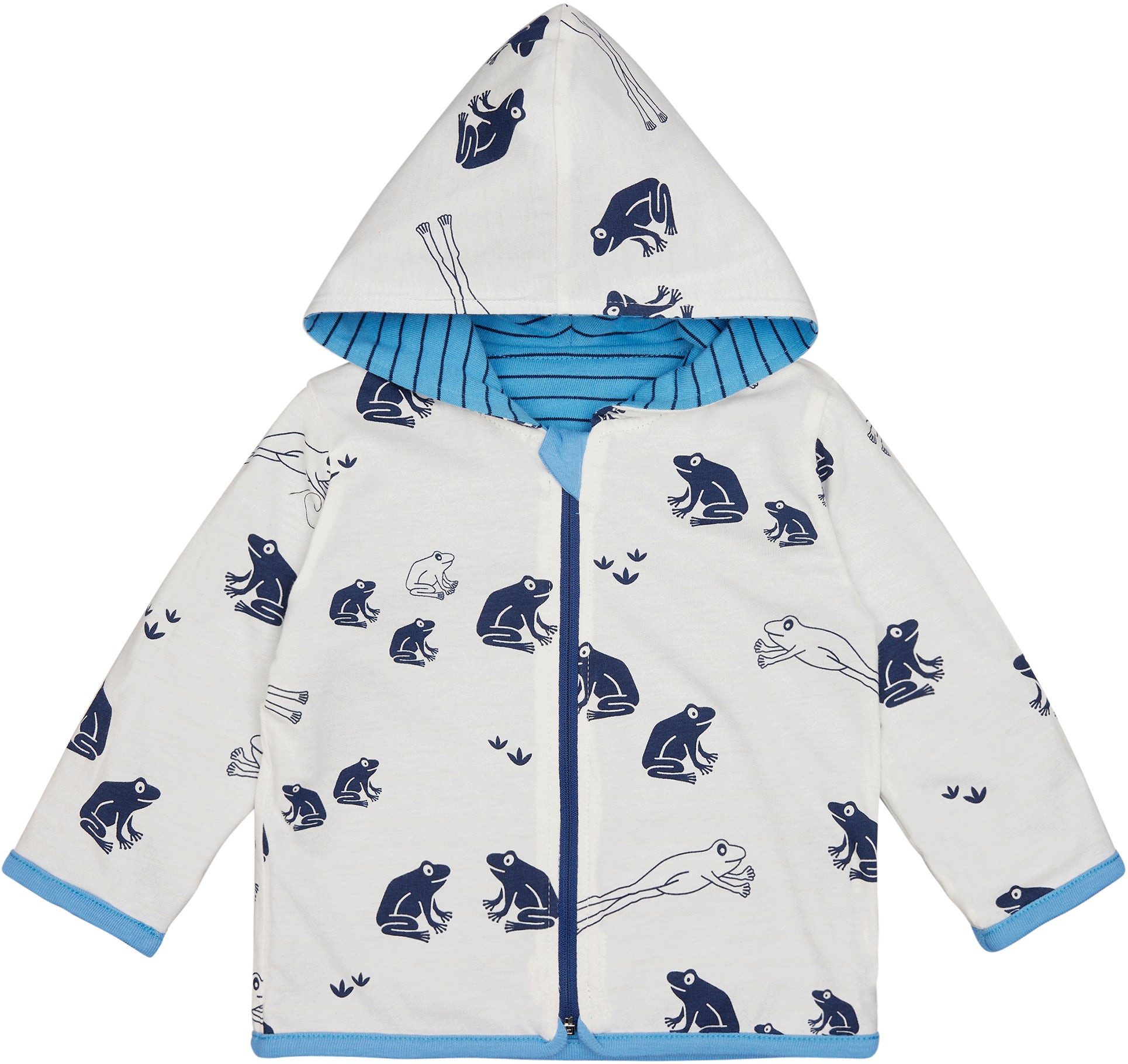 loud + proud Wendejacke mit Kapuze Bio Baumwolle