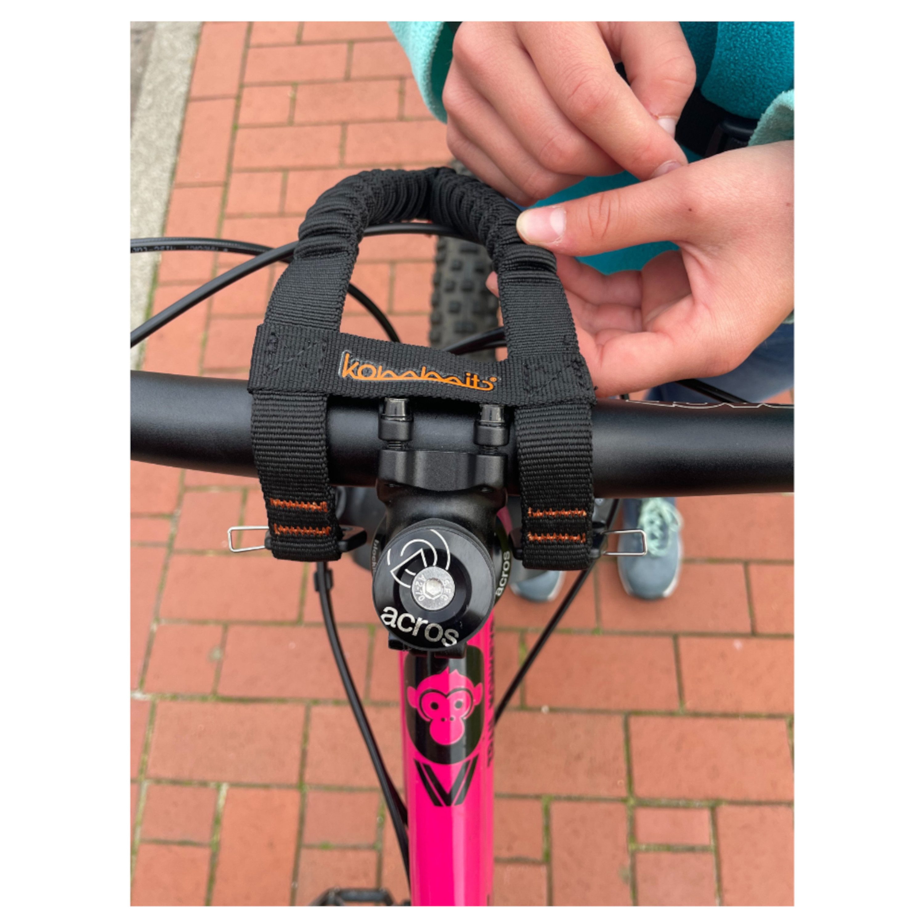kommit® Abschleppseil Bike Bungee KO.81.018 Anfahrhilfe, Zugsystem Zubehör, Abschlepphilfe