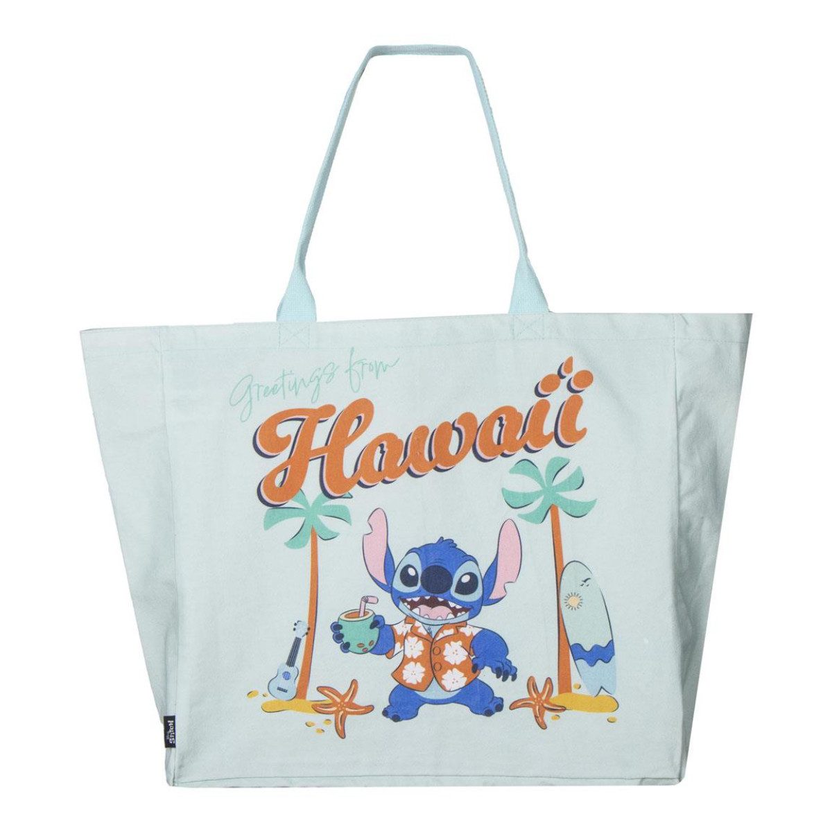 Disney Shopper Stitch XL Shopping Bag für Erwachsene mit großem Stauraum